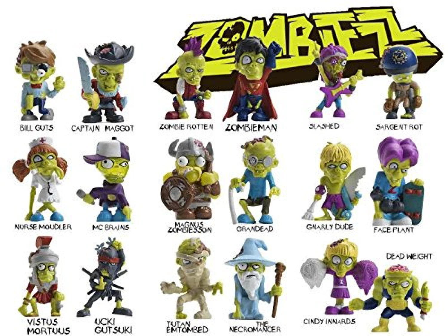 Zombiezz figura 7cm 01003ZZ