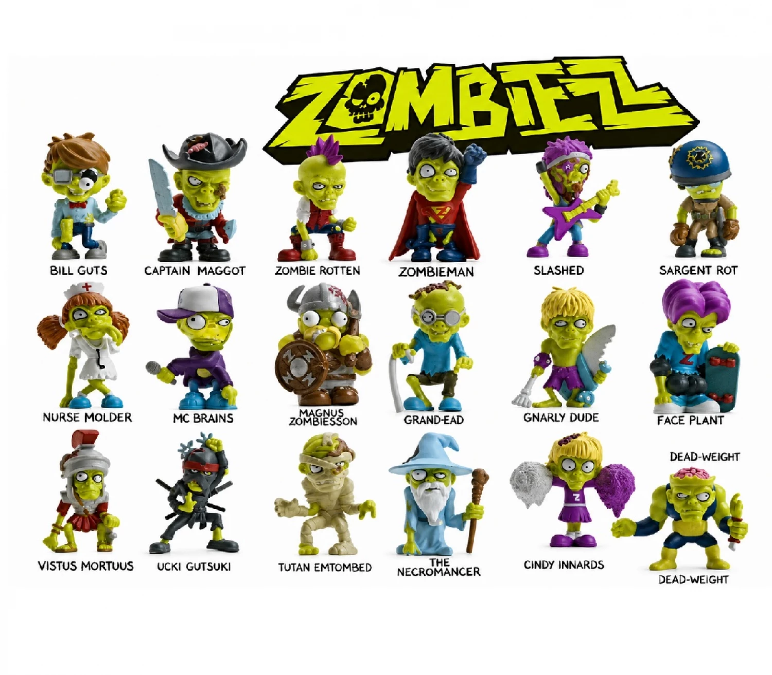 Zombiezz figura 7cm 01003ZZ