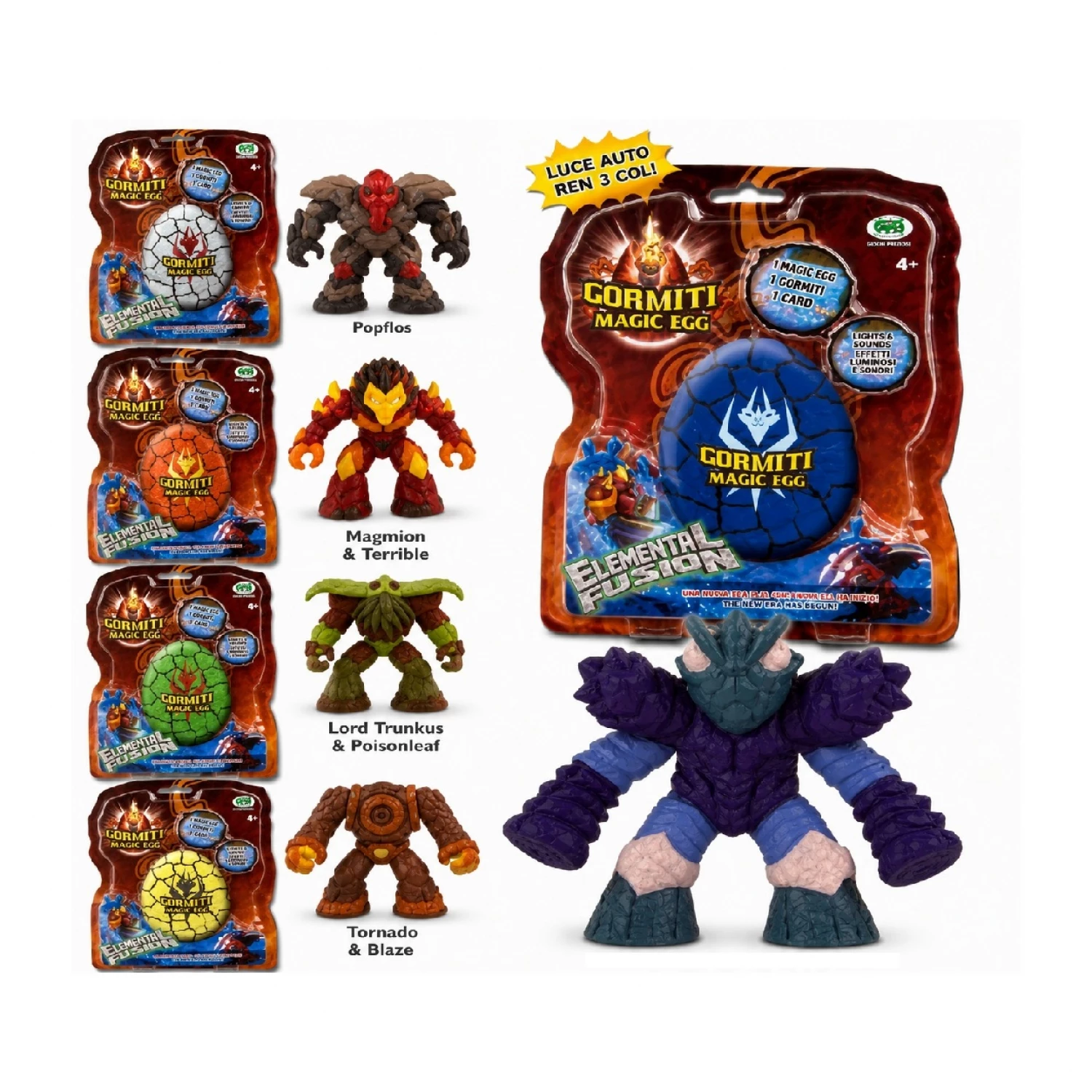 Gormiti Magic Egg figura 70014331