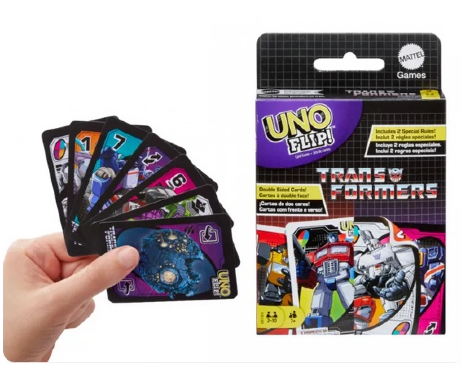 UNO igra sa kartama Transformers Flip! HXJ49