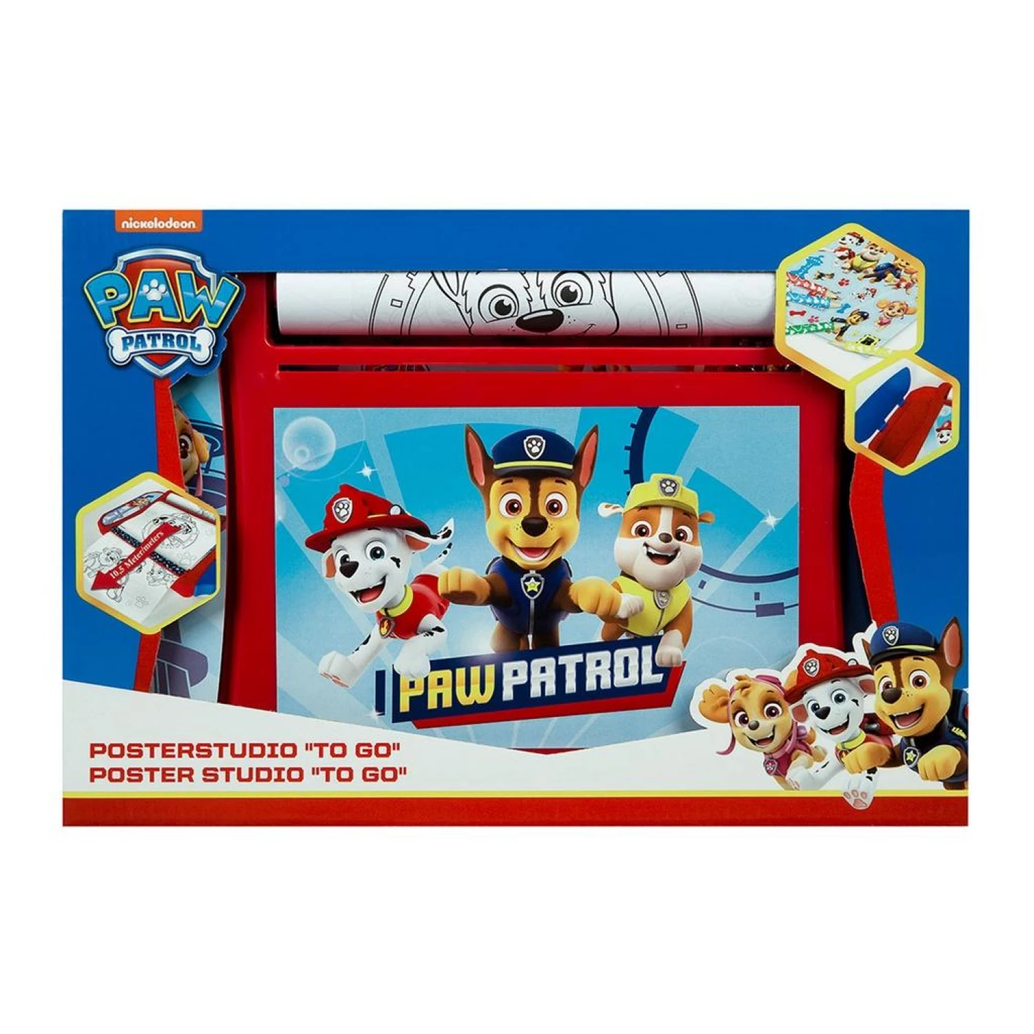 Paw Patrol kreativni set Posterstudio To Go sa stikerima PPAT4053-12