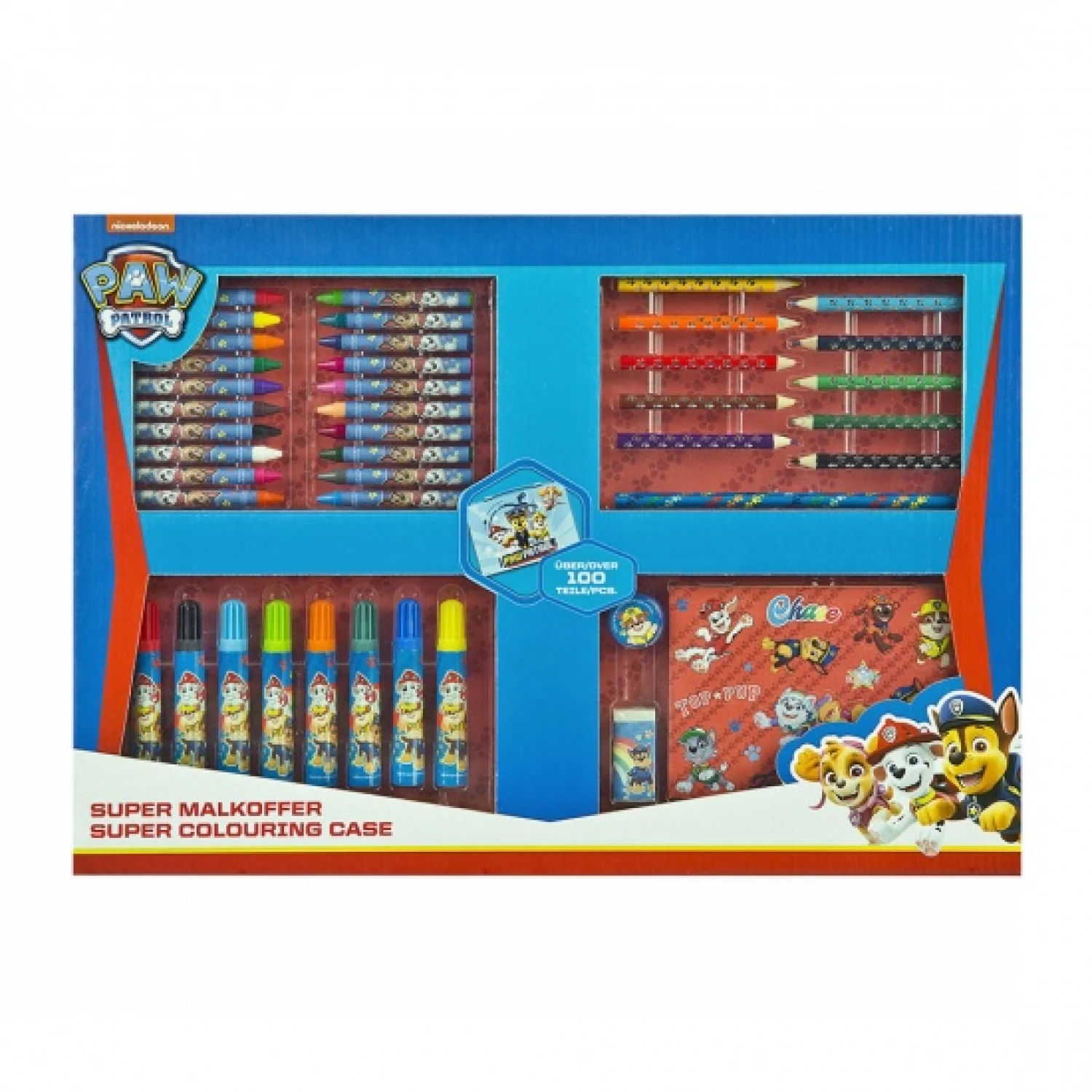 Paw Patrol Super Art Set 100pcs PPBT4104