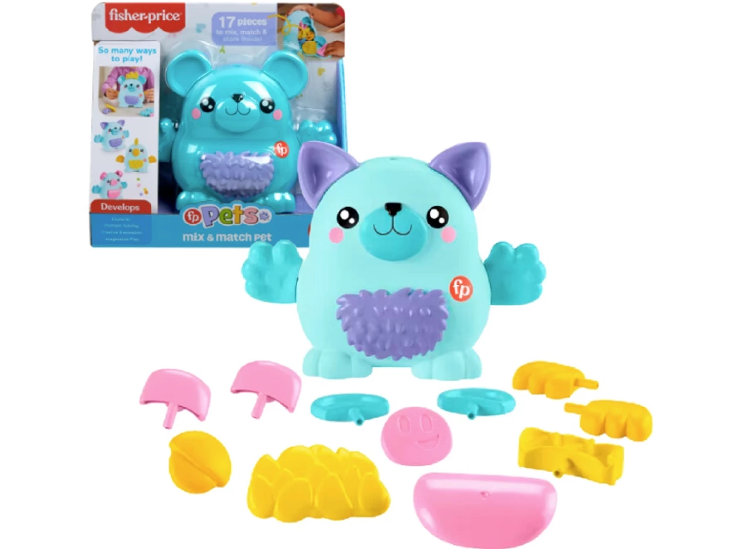 Fisher Price sklopi figuru ljubimca 18pcs HXP18