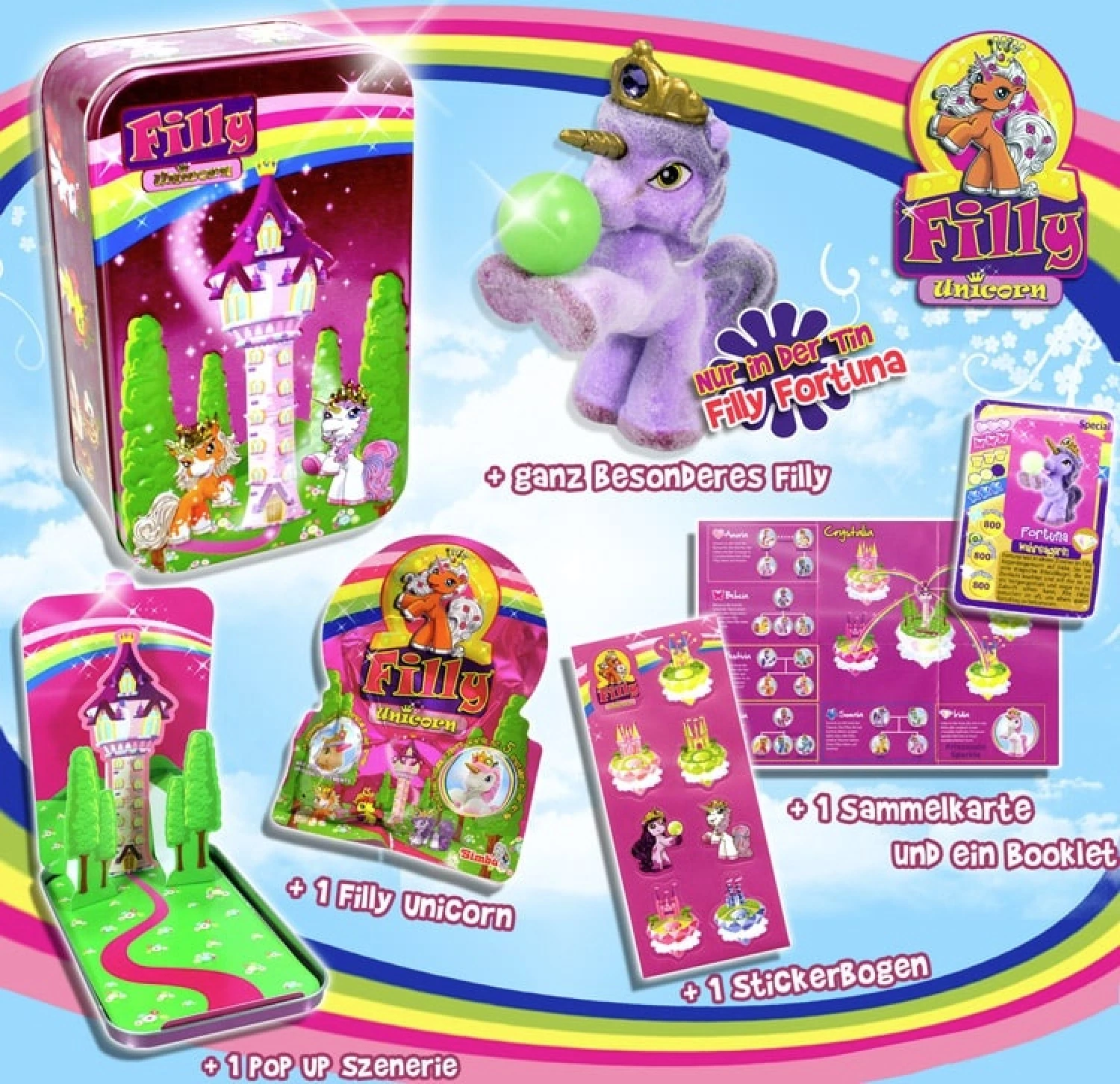 Filly figura u metalnoj kutiji sa scenografijom ass 105957514