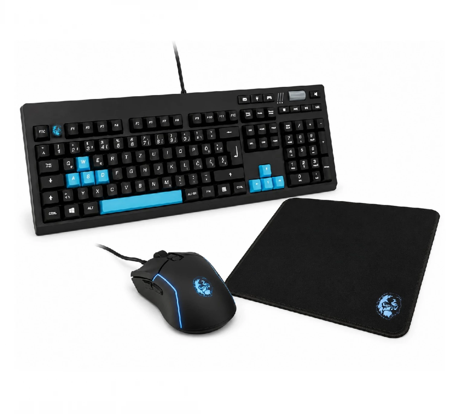 GAMING SET TASTATURA, PODLOGA I MIS
