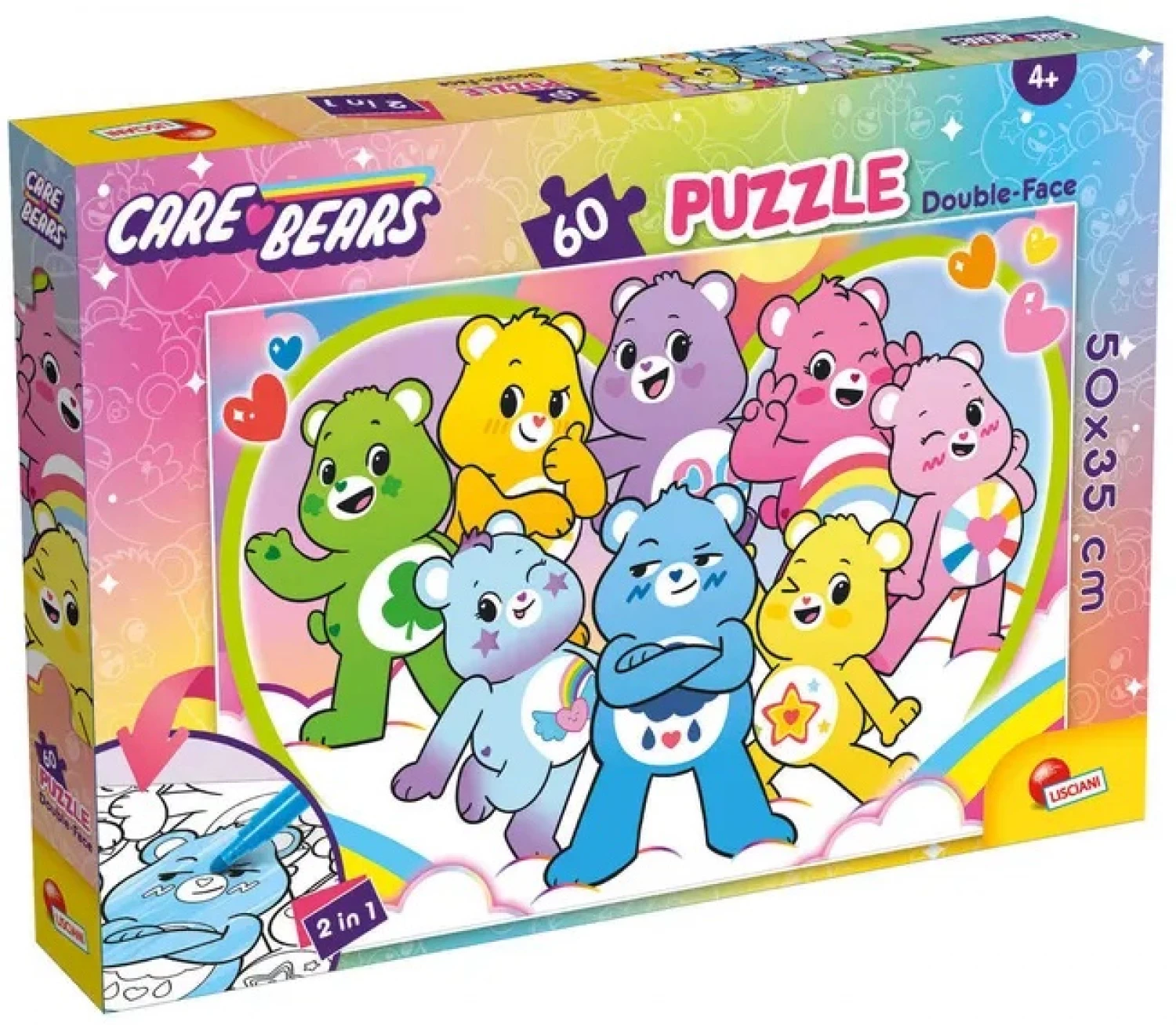 SLAGALICA LISCIANI 60 PSC CARE BEARS