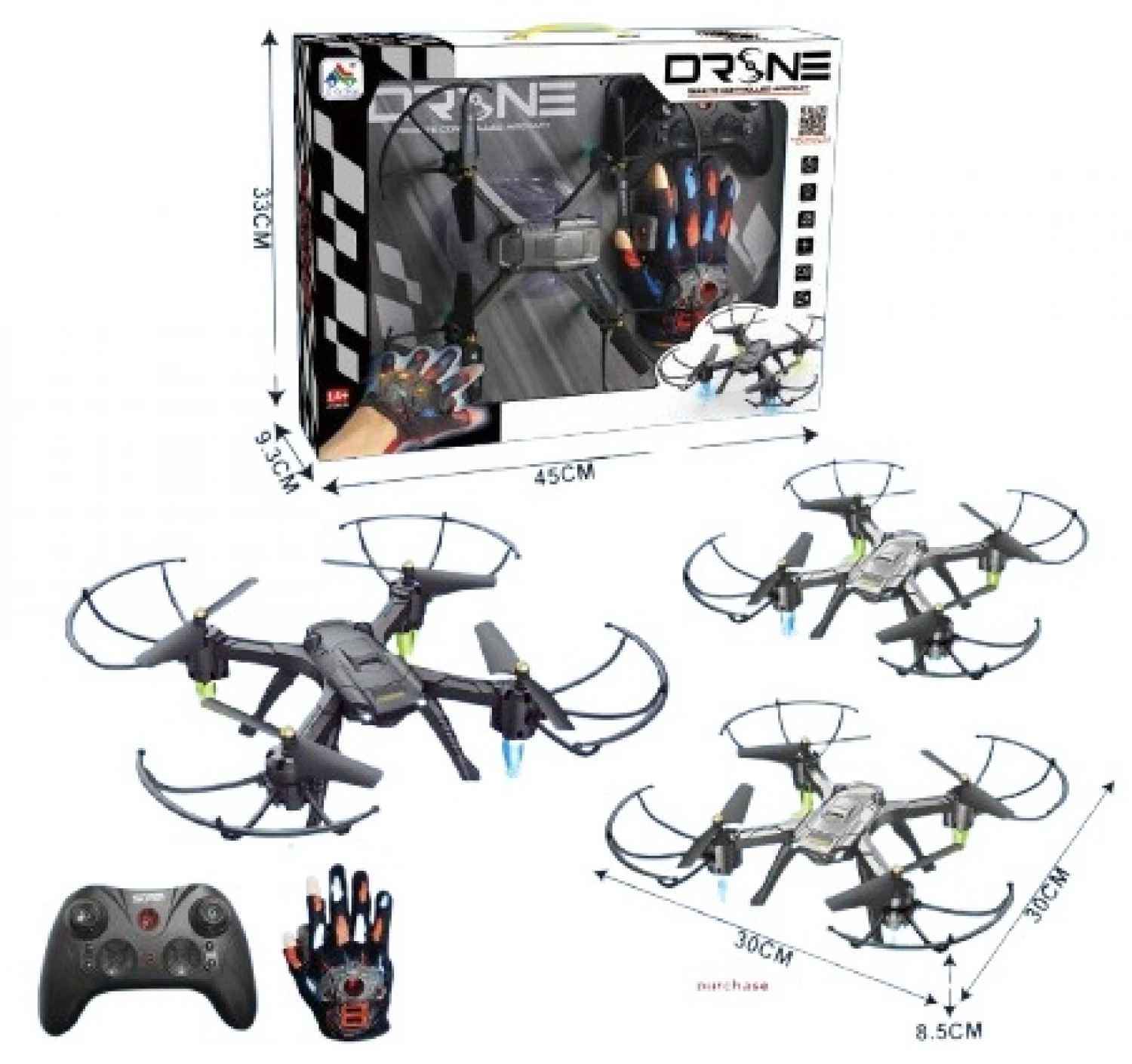 Dron Hand + RC H271HR