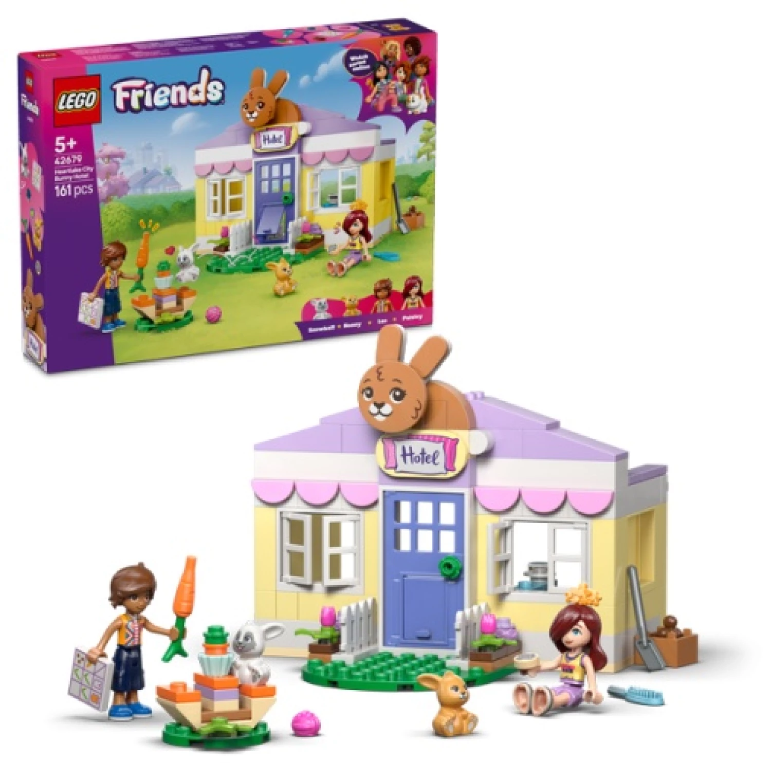 LEGO FRIENDS HEARTLAKE CITY BUNNY HOTEL