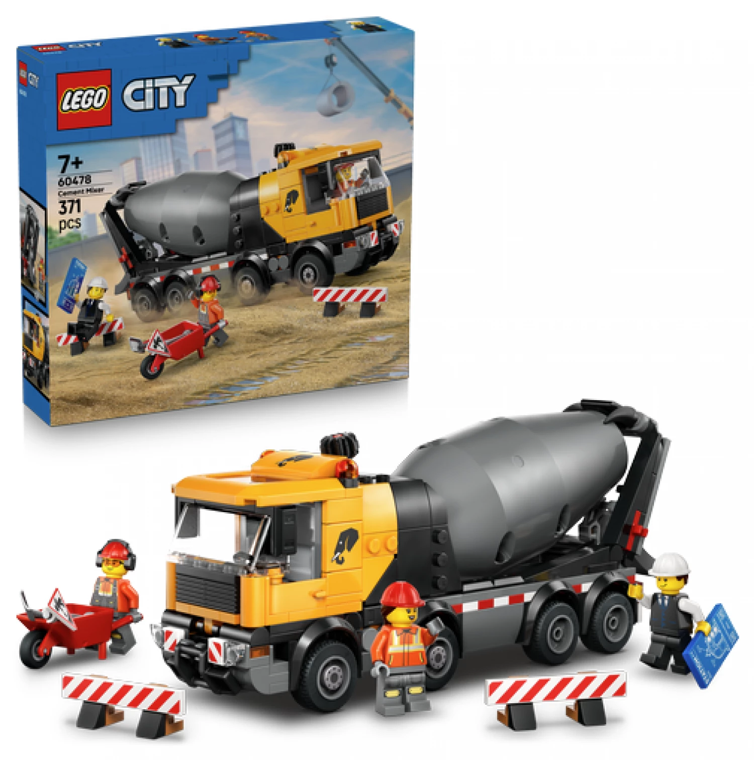 LEGO CITY CEMENT MIXER