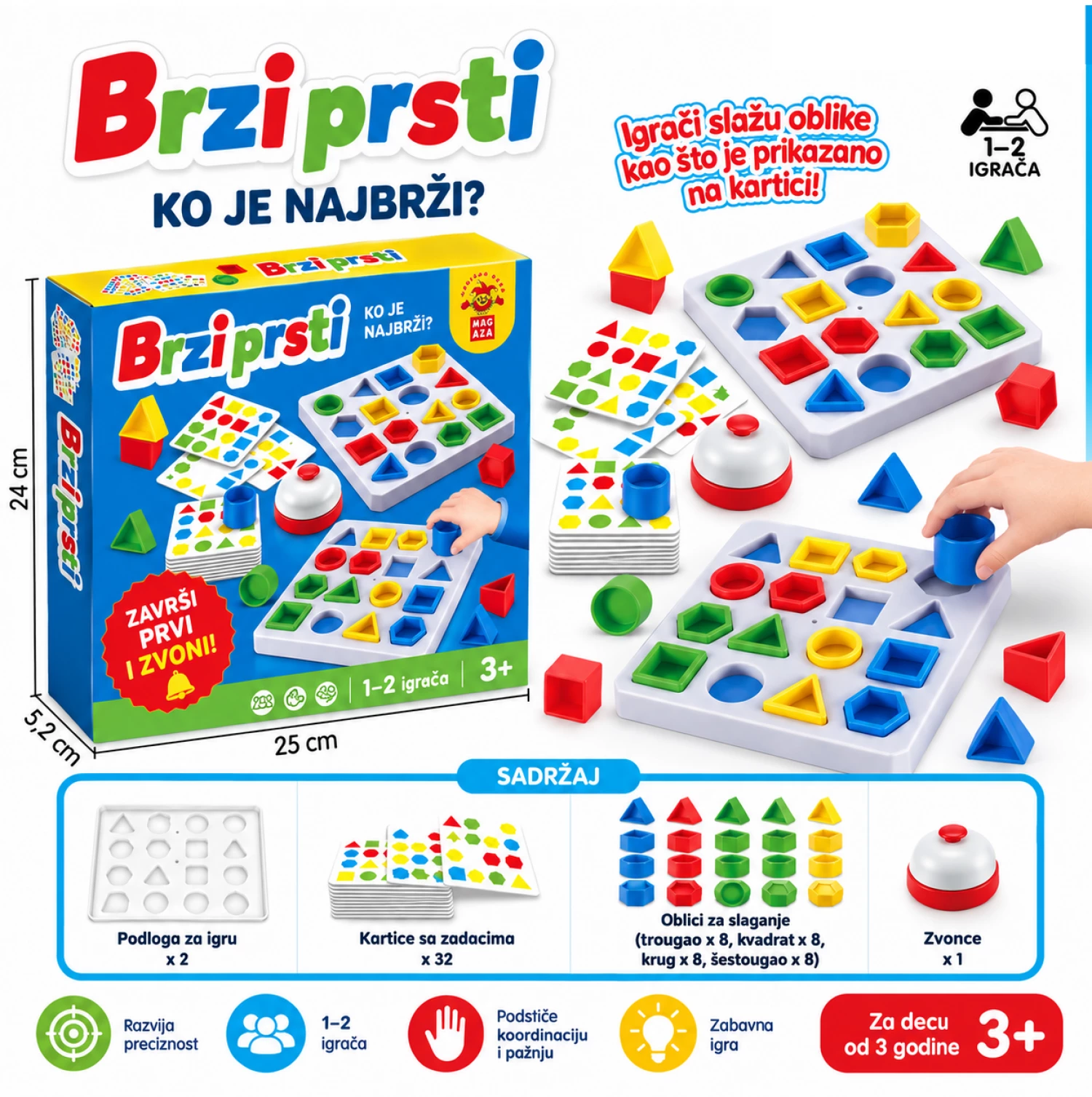 BRZI PRSTI DRUŠTVENA IGRA NA SRPSKOM MAGAZA