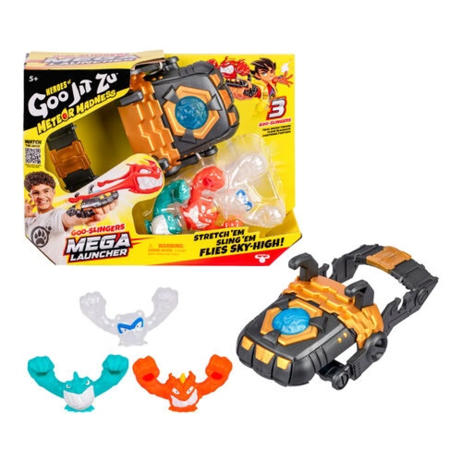 GOO JIT ZU METEOR MADNESS S13 GOO SLINGERS LOUNCHER figura