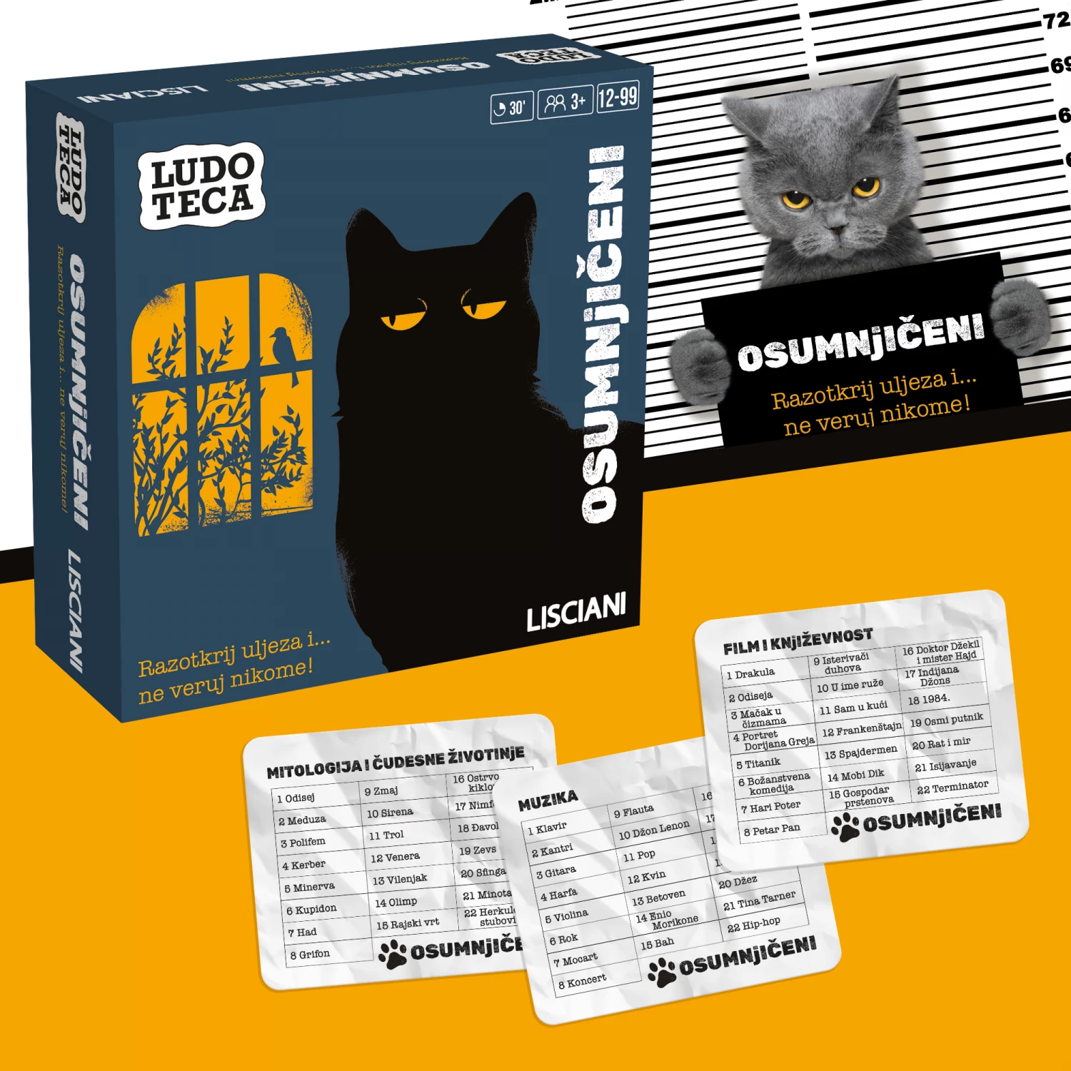 OSUMNJIČENI DRUŠTVENA IGRA NA SRPSKOM MAGAZA