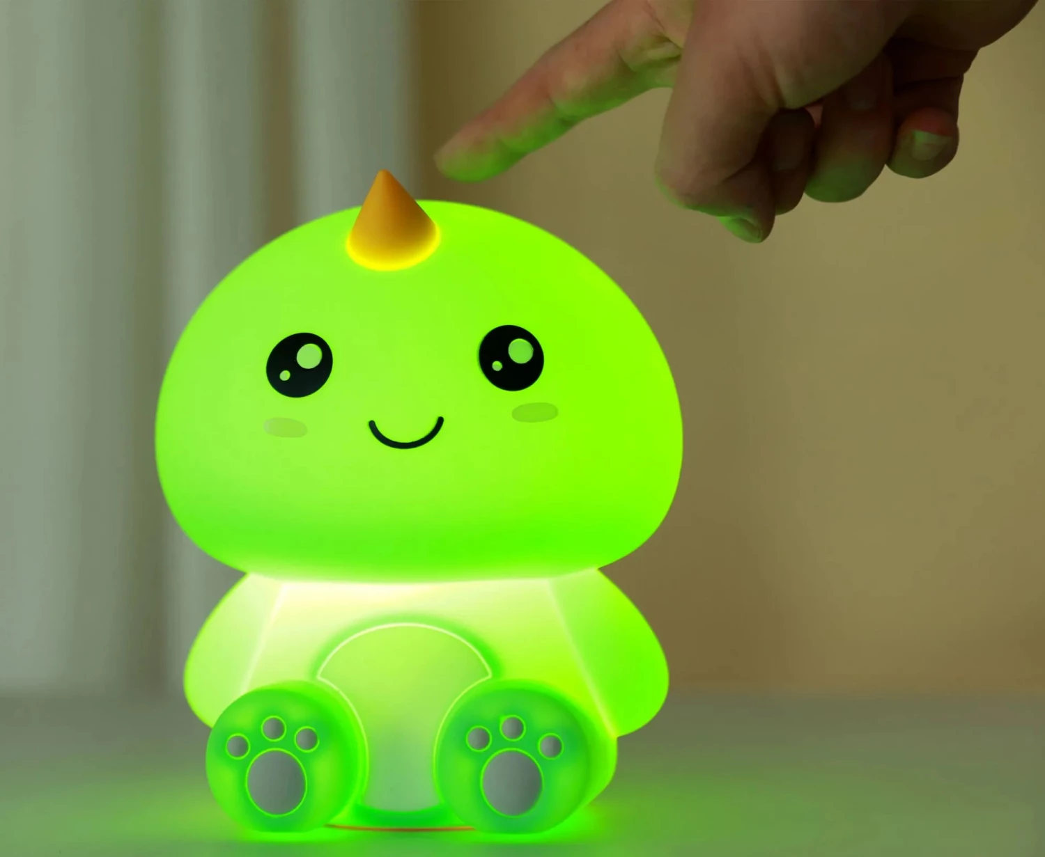 ITOTAL LAMPA NOCNA HELLO DINO SILIKONSKA
