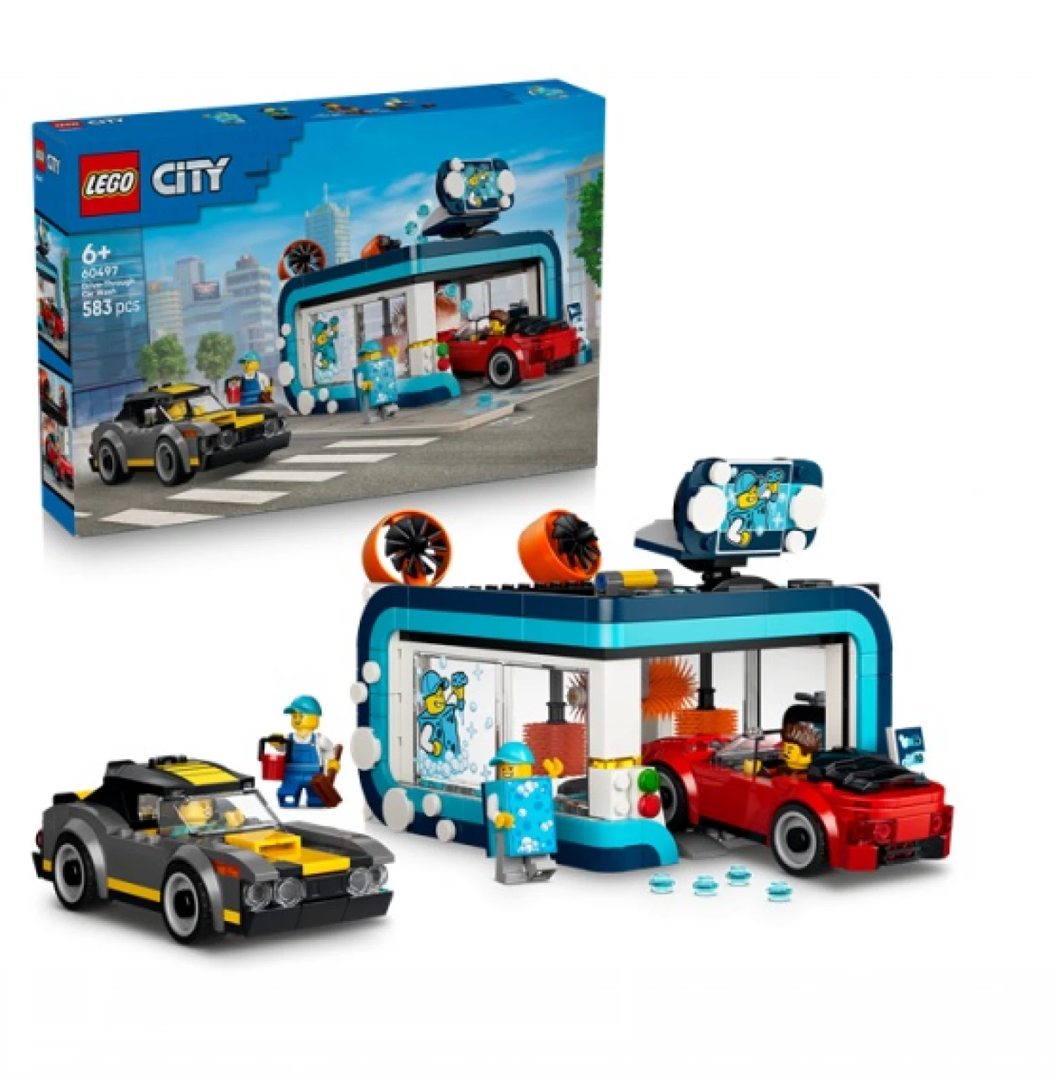 LEGO CITY DRIVETHROUGH CAR WASH