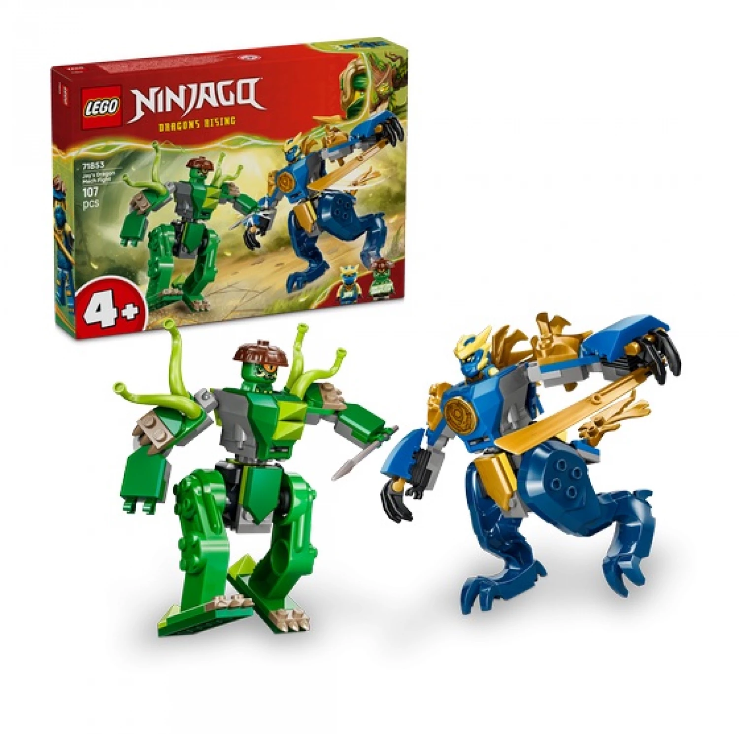 LEGO NINJAGO JAYS DRAGON MECH FIGHT