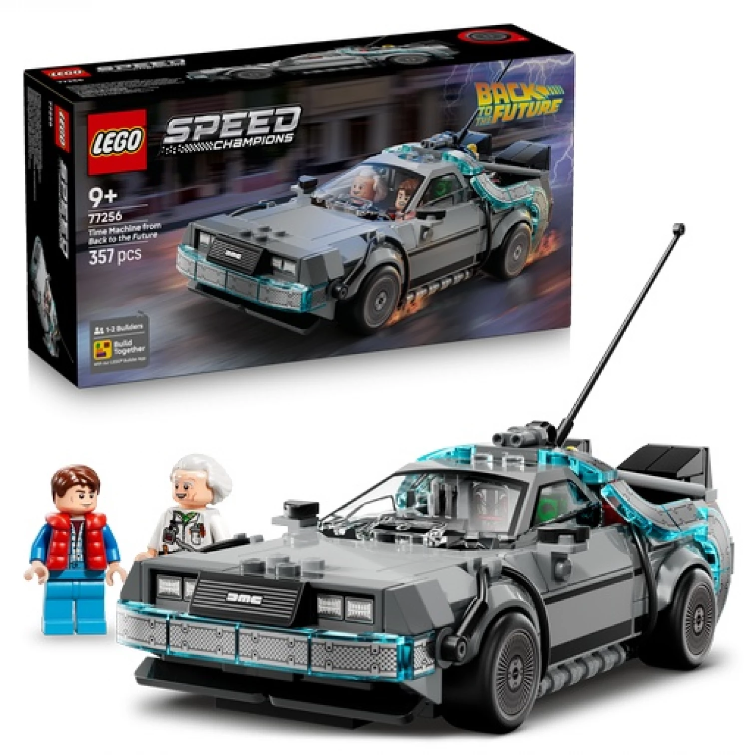 LEGO SPEED CHAMPIONS TIME MACHINE FROM BACK TO THE FUTURE
