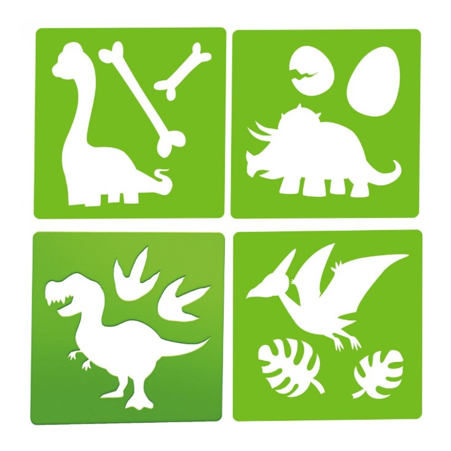 KREDE ZA BETON DINO 6KOM+ ŠABLONI