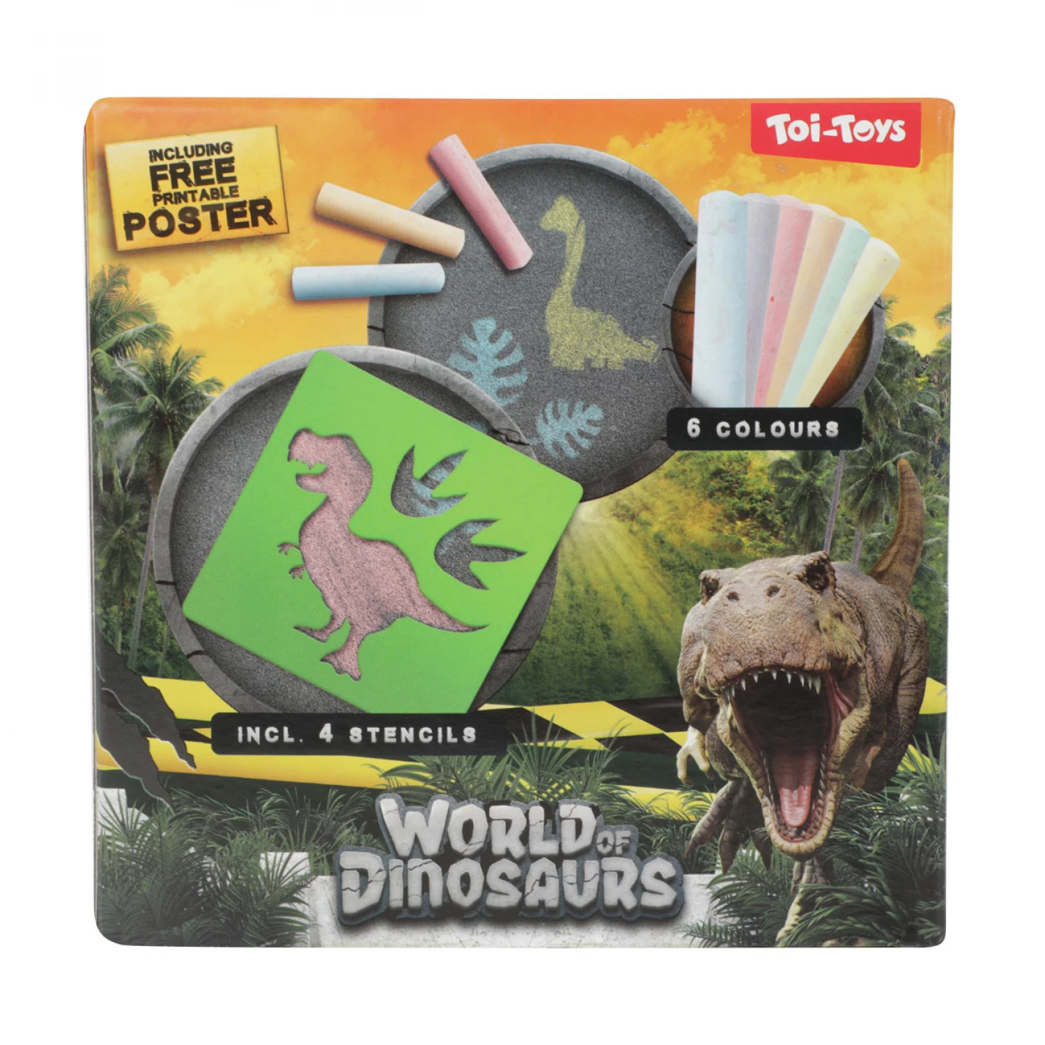 KREDE ZA BETON DINO 6KOM+ ŠABLONI