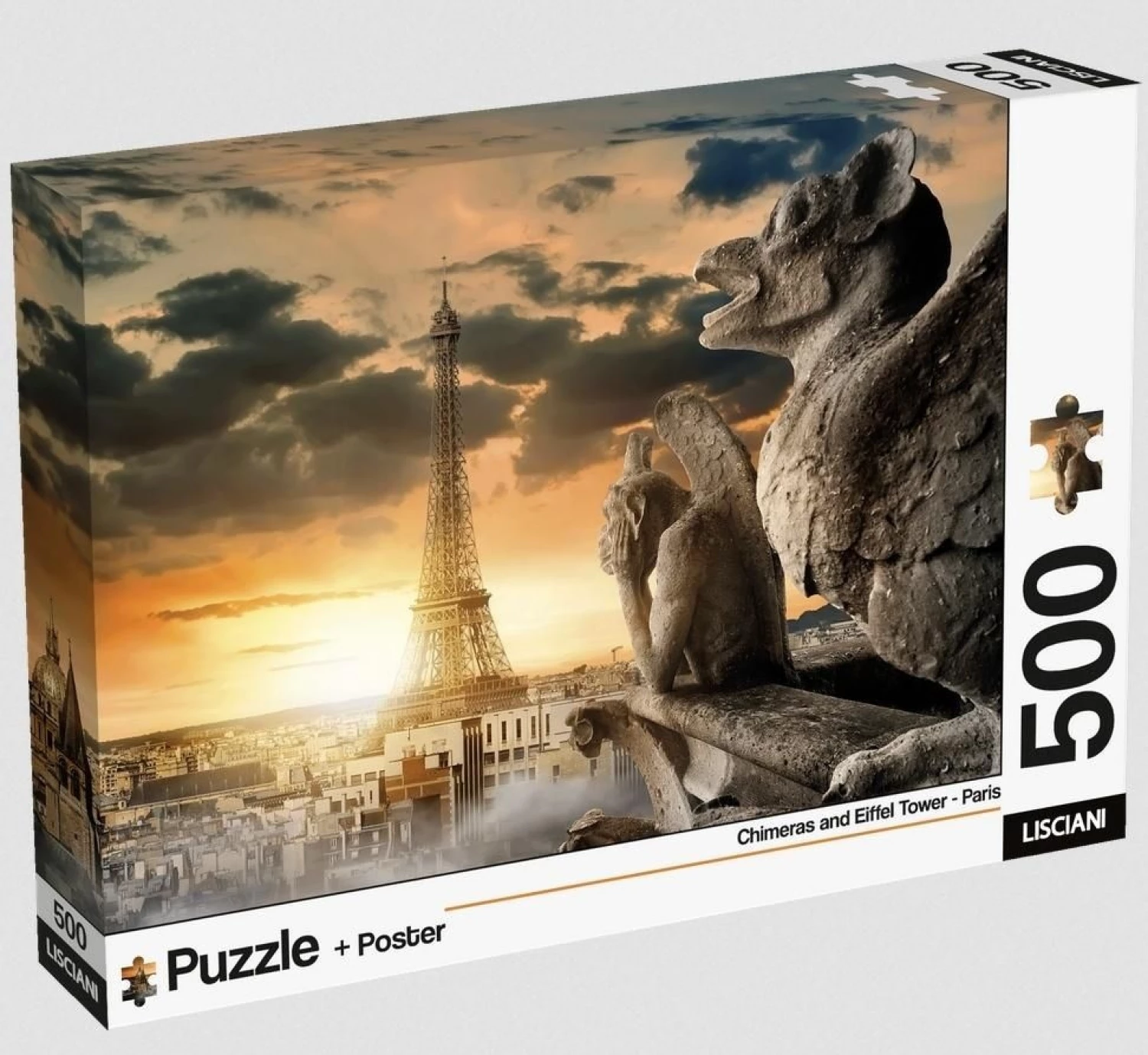 SLAGALICA 500PCS + POSTER PARIS LISCIANI
