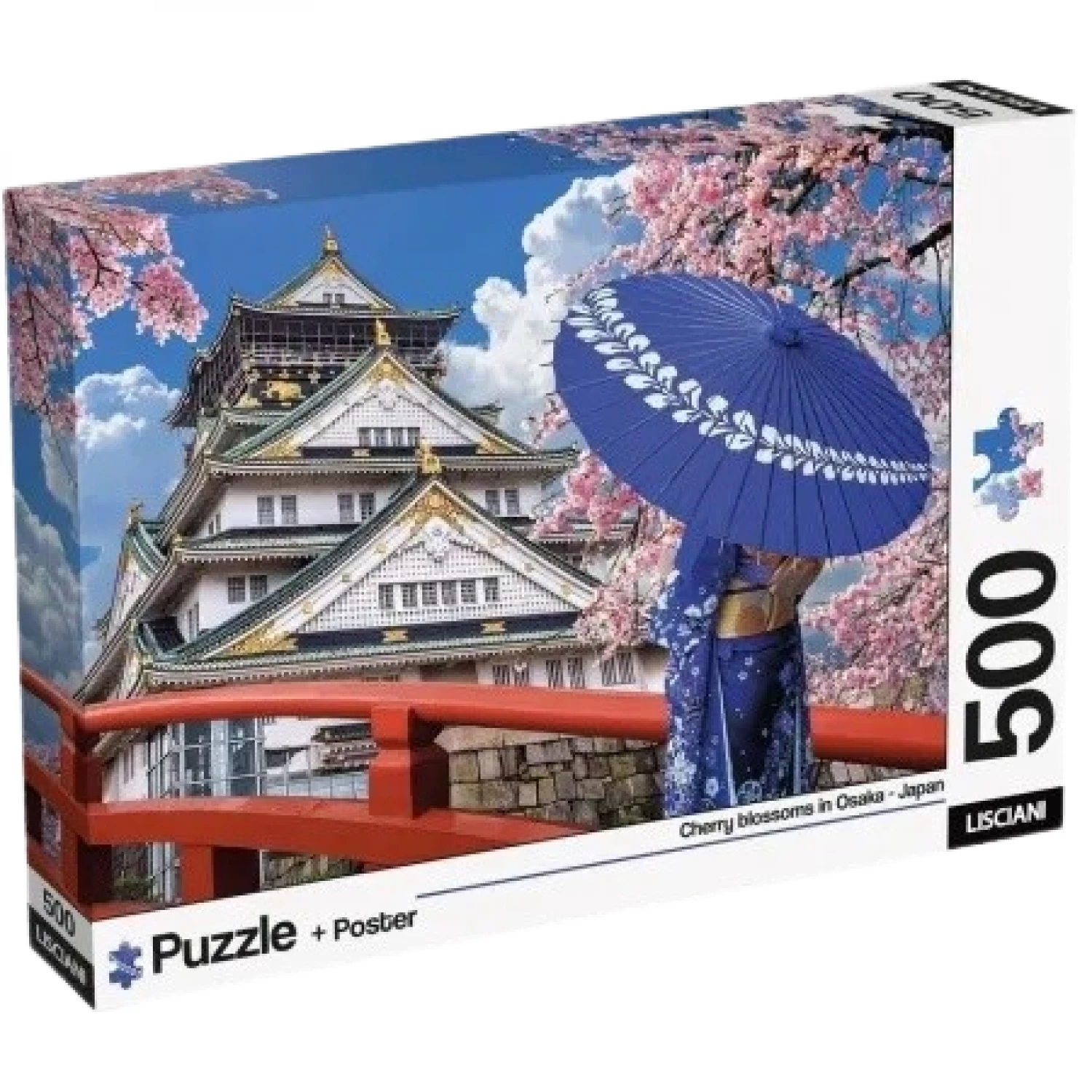 SLAGALICA 500PCS + POSTER JAPAN LISCIANI
