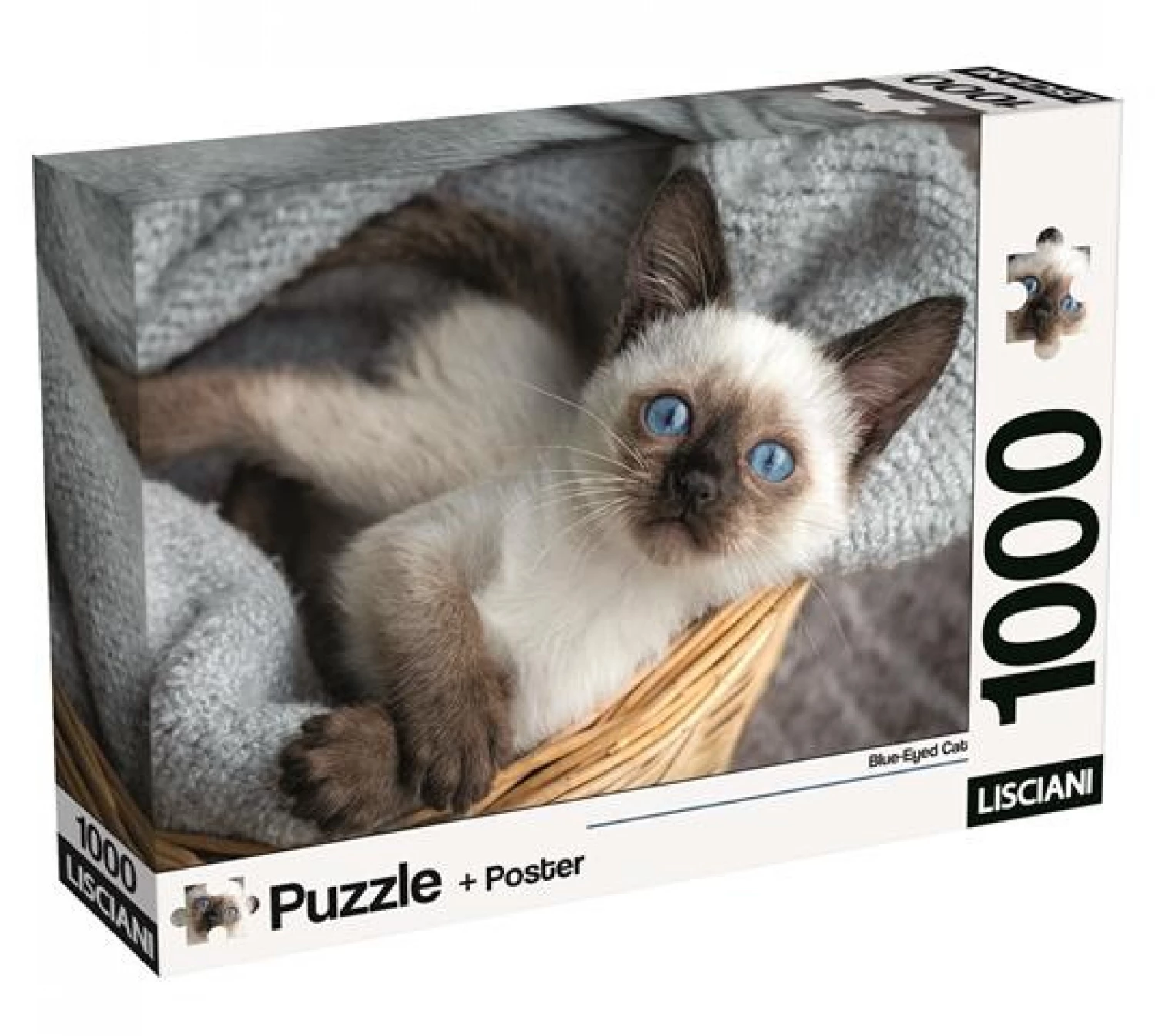 SLAGALICA 1000PCS + POSTER MAČKE LISCIANI