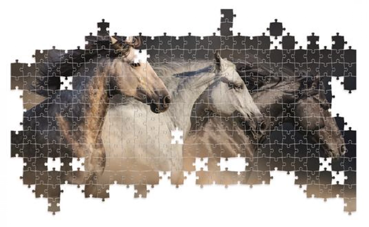 SLAGALICA 1000PCS + POSTER KONJI LISCIANI