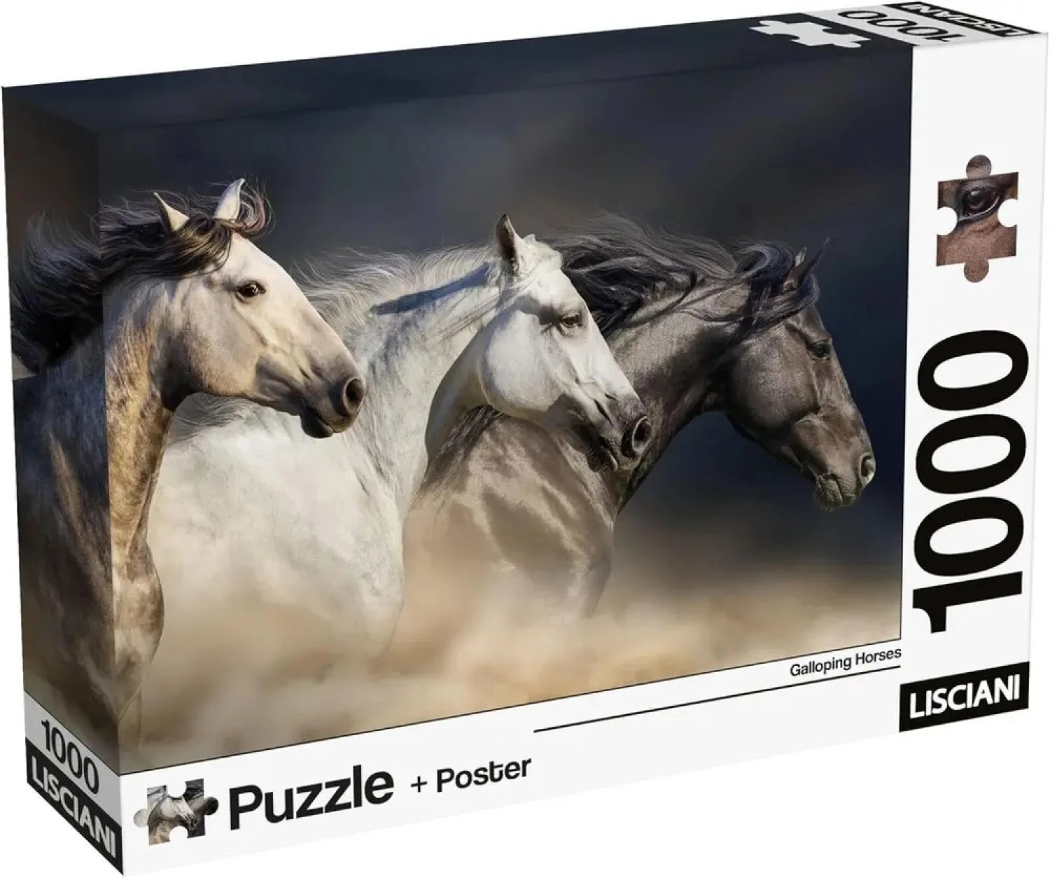 SLAGALICA 1000PCS + POSTER KONJI LISCIANI