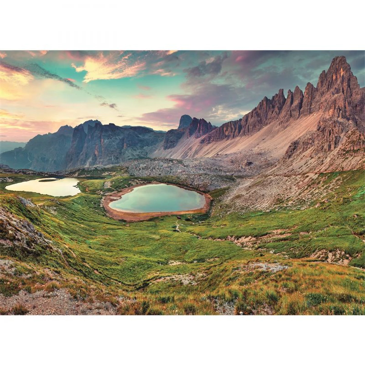 SLAGALICA 1000PCS+ POSTER DOLOMITI ITALIJA LISCIANI