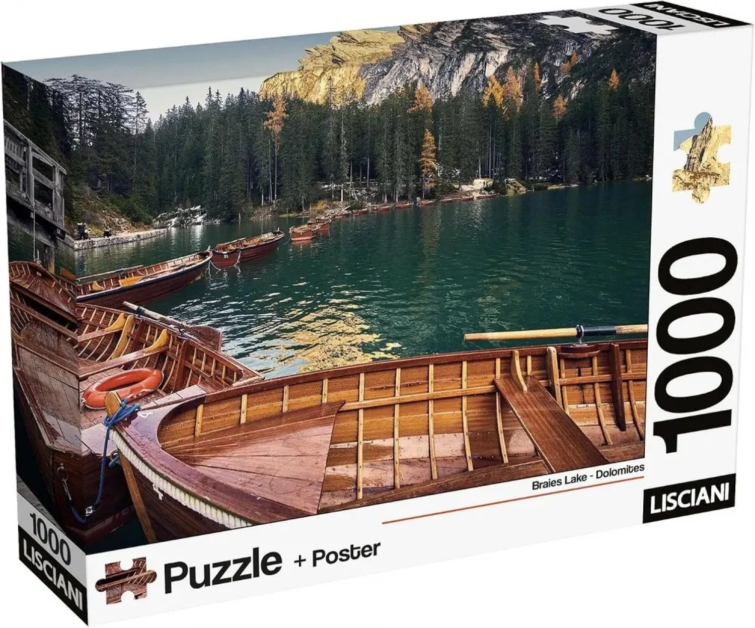 SLAGALICA 1000PCS+ POSTER DOLOMITI ITALIJA LISCIANI