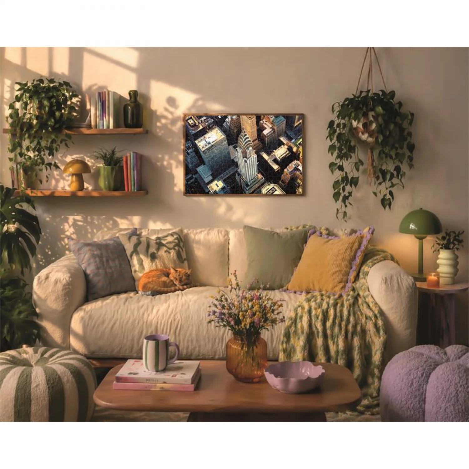 SLAGALICA 1000PCS + POSTER NEW YORK LISCIANI