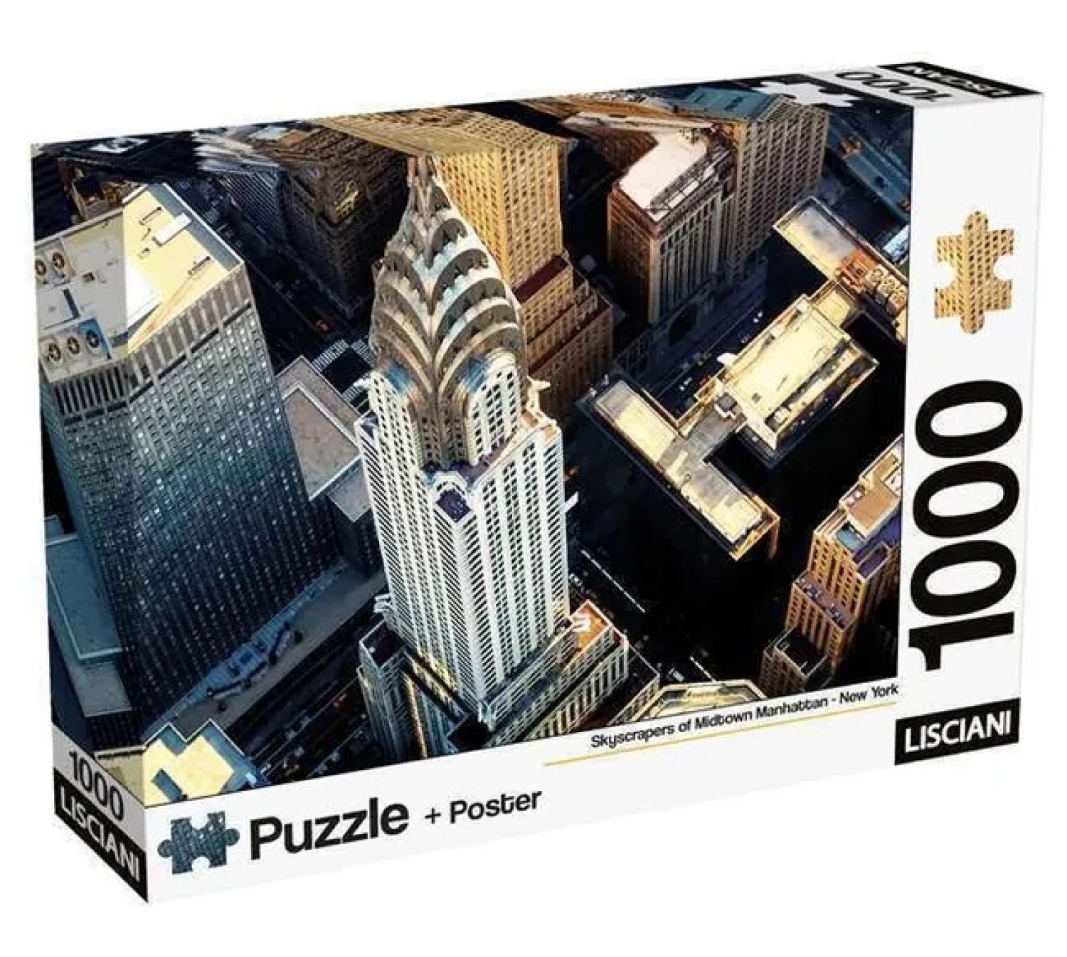 SLAGALICA 1000PCS + POSTER NEW YORK LISCIANI