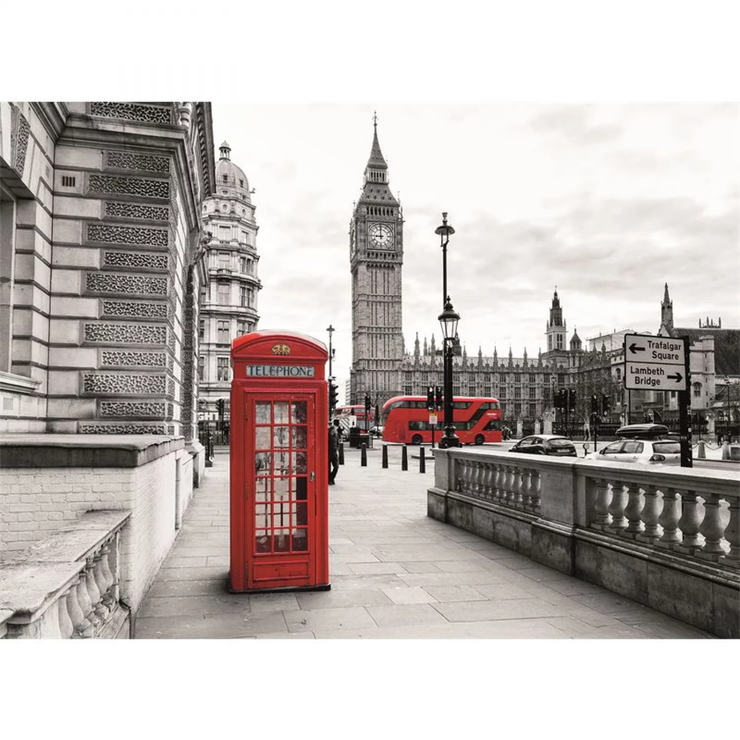 SLAGALICA 1000PCS + POSTER LONDON LISCIANI