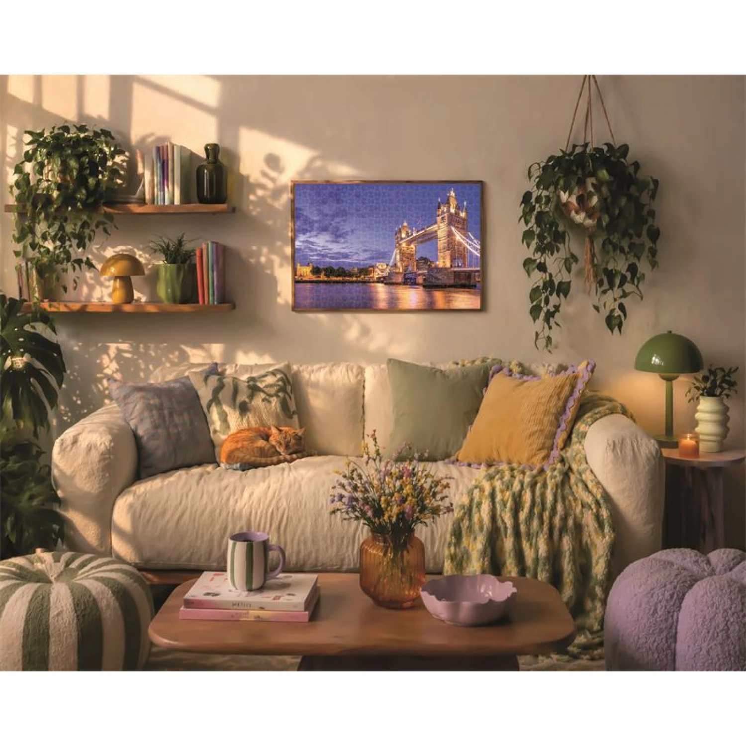 SLAGALICA 1000PCS + POSTER LONDON LISCIANI