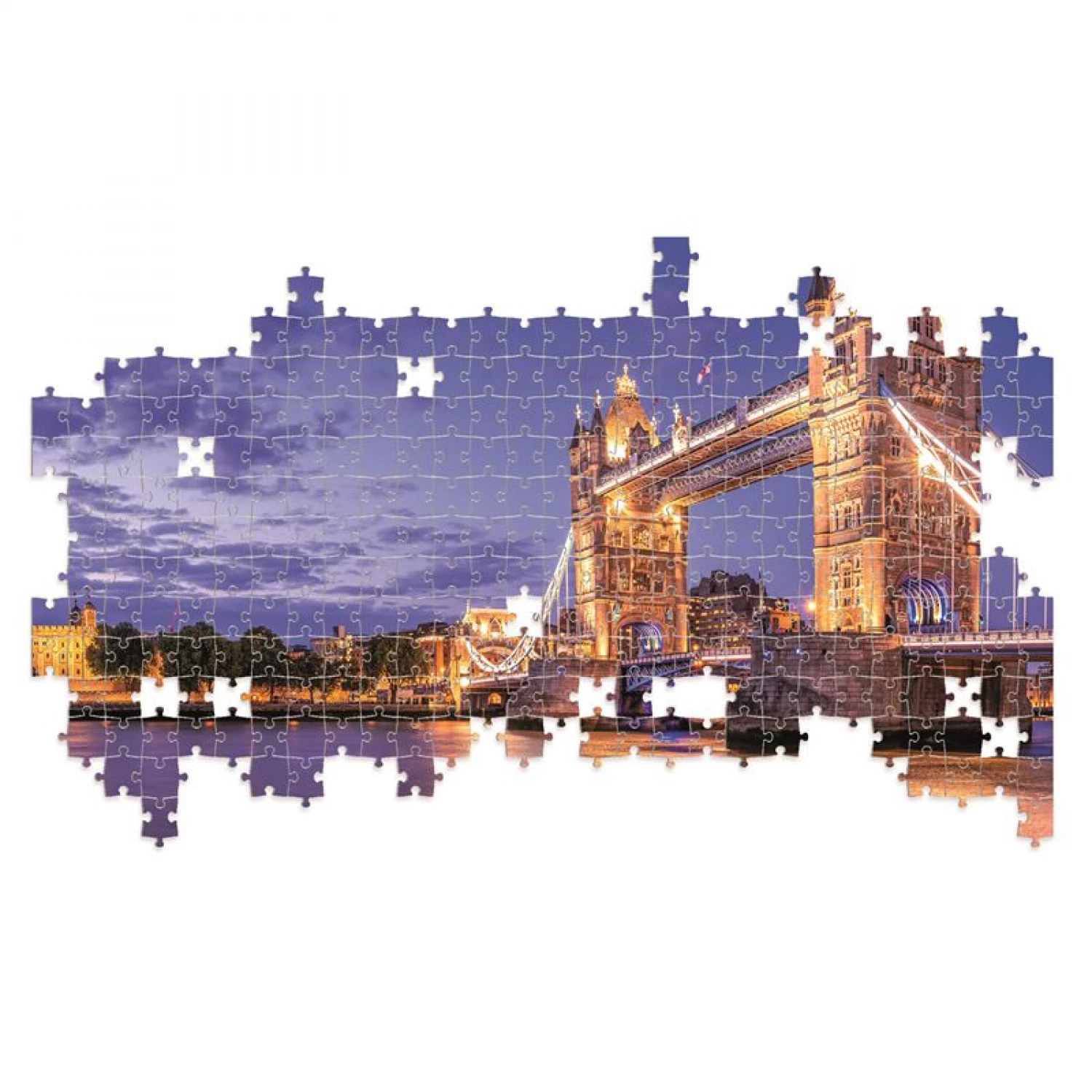 SLAGALICA 1000PCS + POSTER LONDON LISCIANI