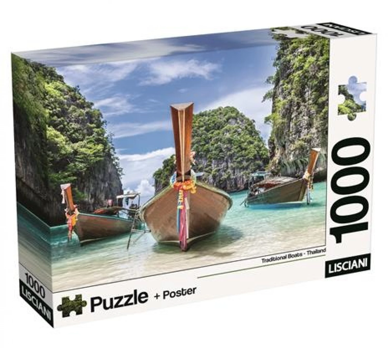 SLAGALICA 1000PCS + POSTER TAJLAND LISCIANI