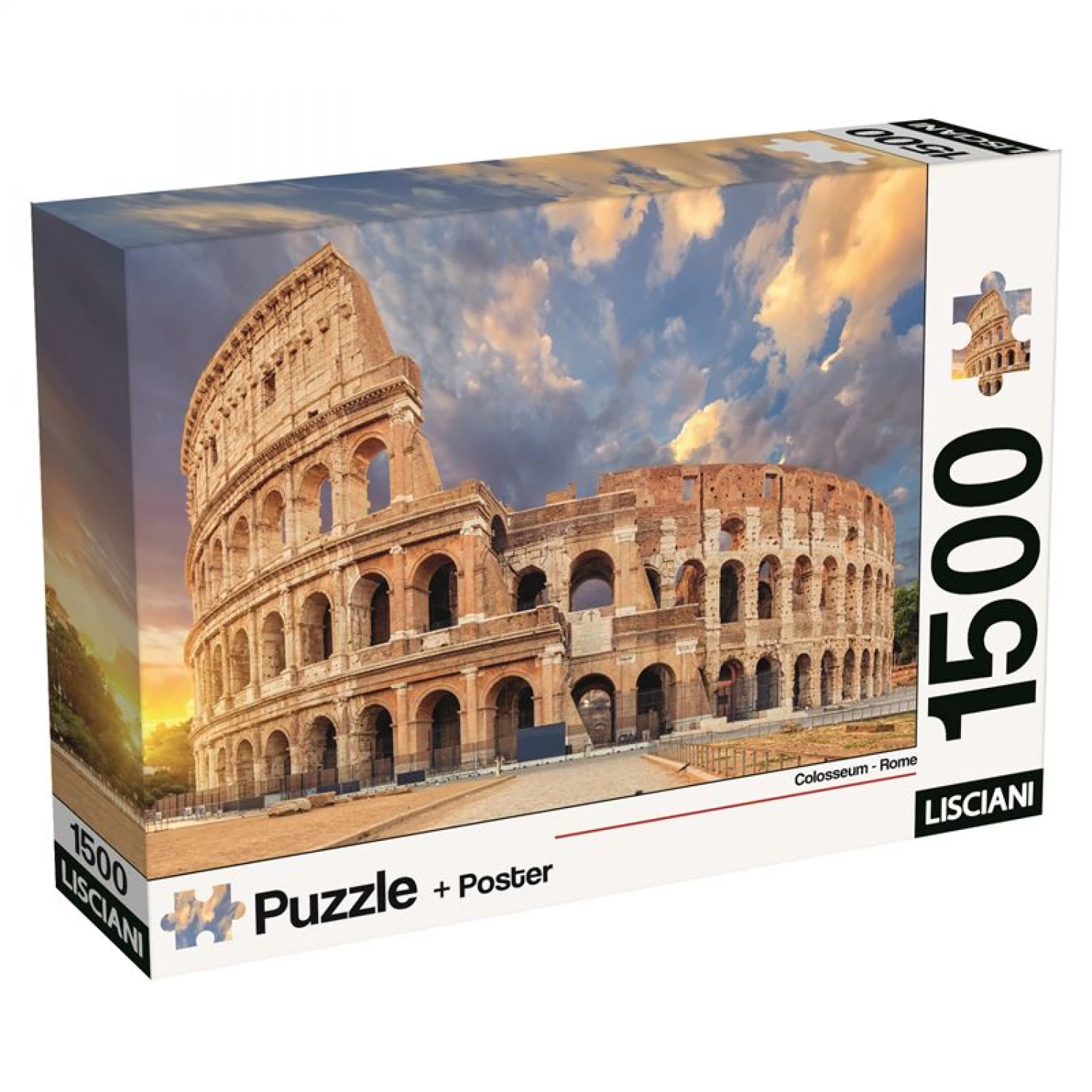SLAGALICA 1500PCS + POSTER COLOSEUM RIM LISCIANI