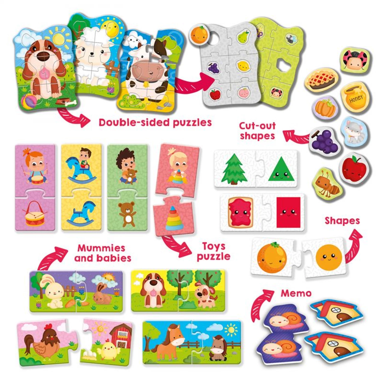 40 GAMES BABY EDUKATIVNA IGRA CAROTINA LISCIANI - FARMA LISCIANI