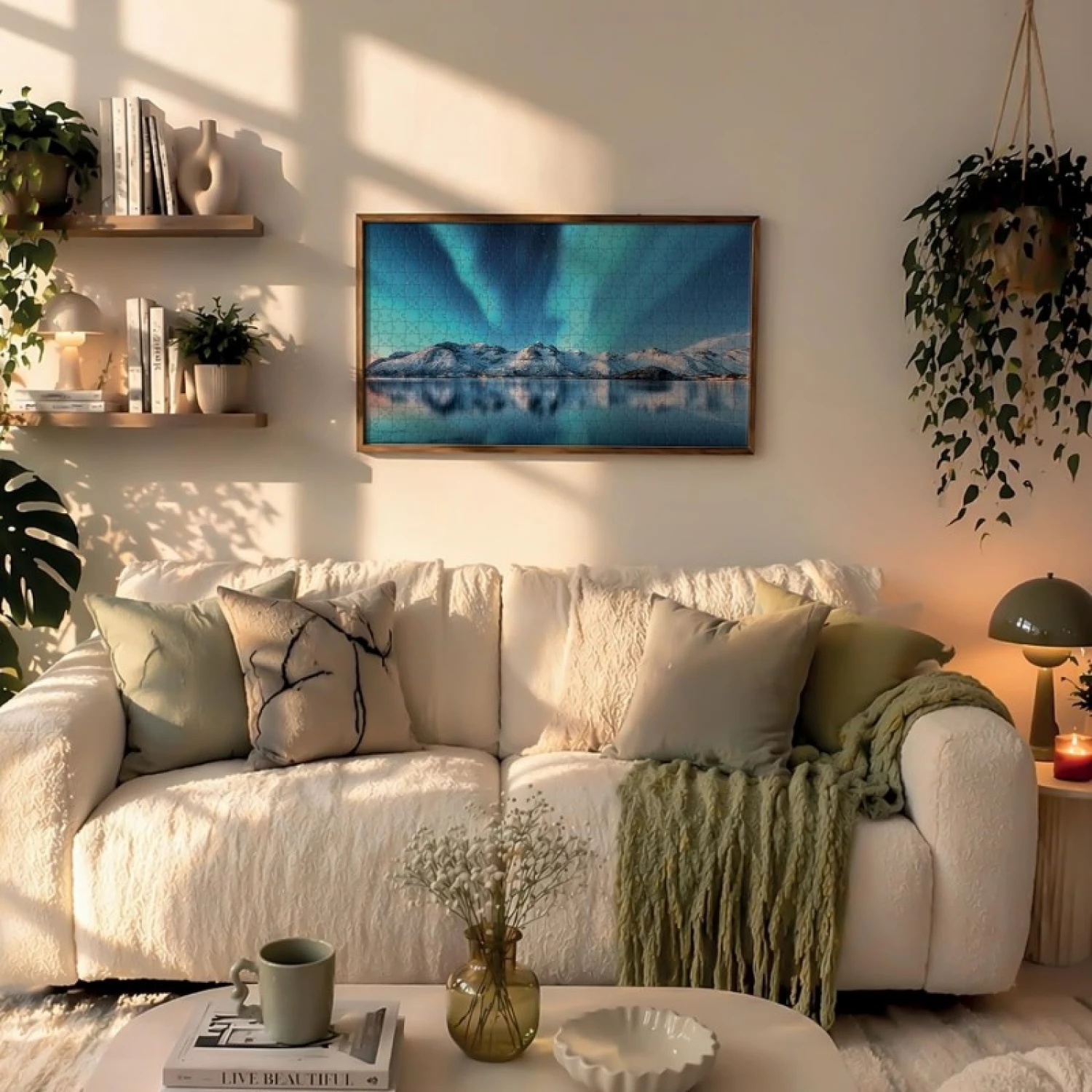 SLAGALICA 1500PCS + POSTER AURORA BOREALIS LISCIANI