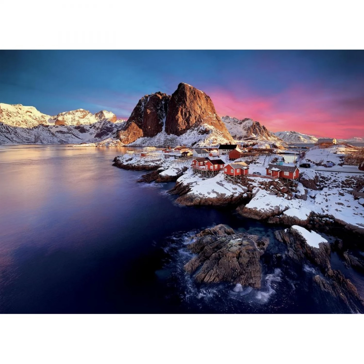SLAGALICA 1500PCS + POSTER AURORA BOREALIS LISCIANI