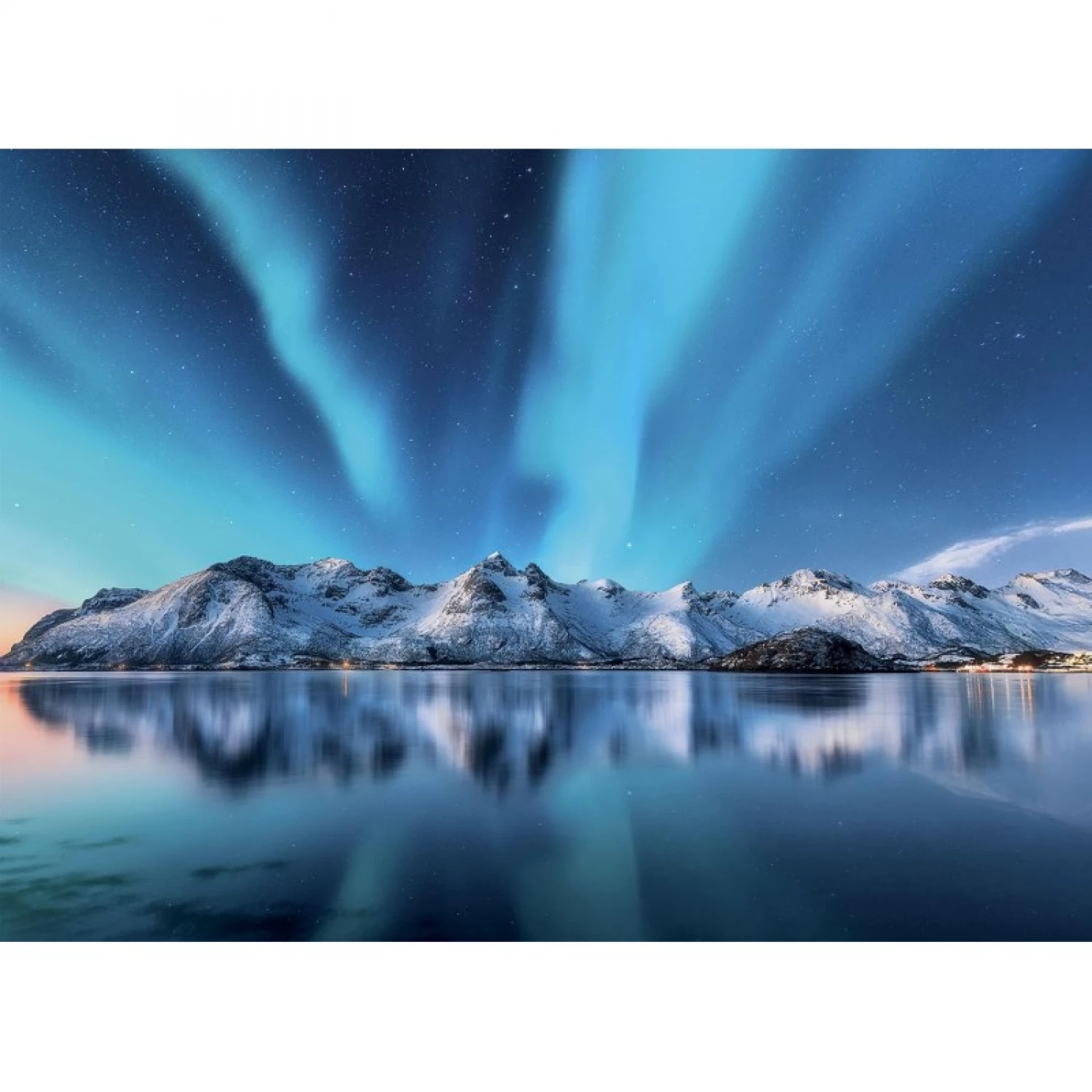 SLAGALICA 1500PCS + POSTER AURORA BOREALIS LISCIANI