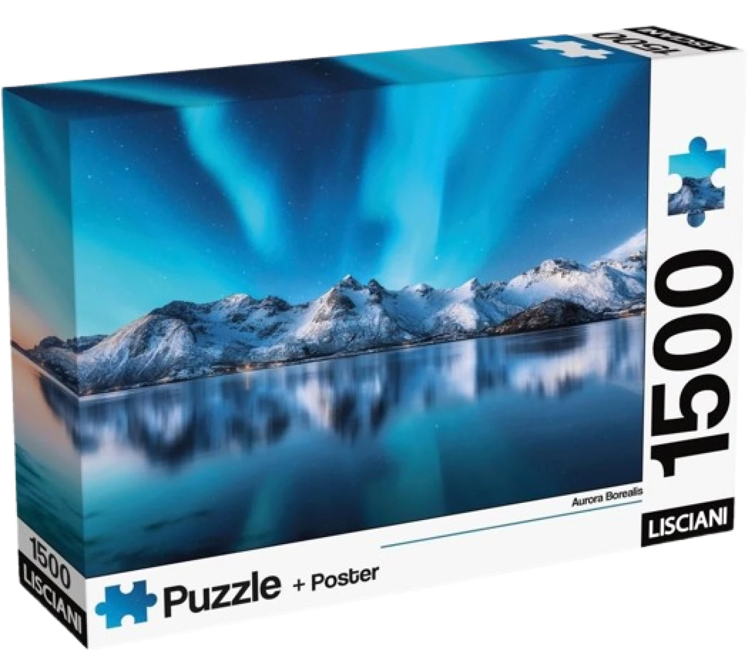 SLAGALICA 1500PCS + POSTER AURORA BOREALIS LISCIANI
