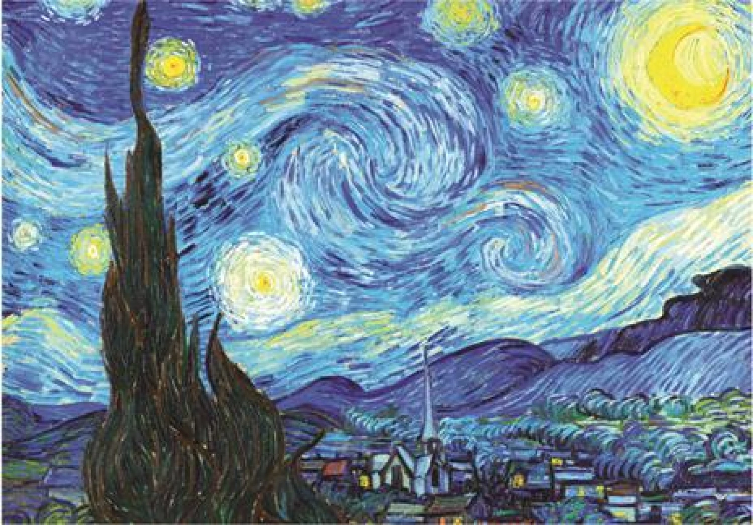 SLAGALICA 500PCS VAN GOGH + GIFT SET  LISCIANI