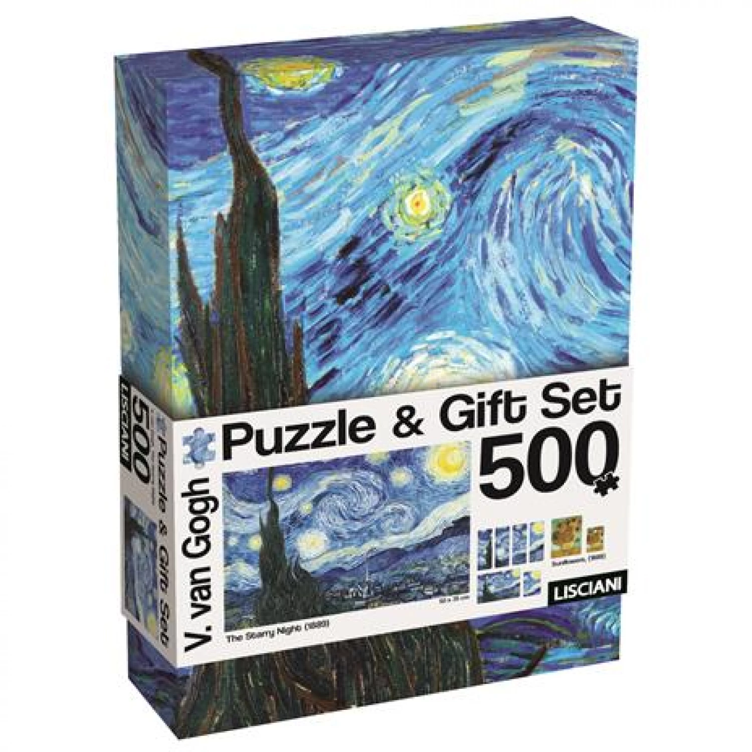 SLAGALICA 500PCS VAN GOGH + GIFT SET  LISCIANI