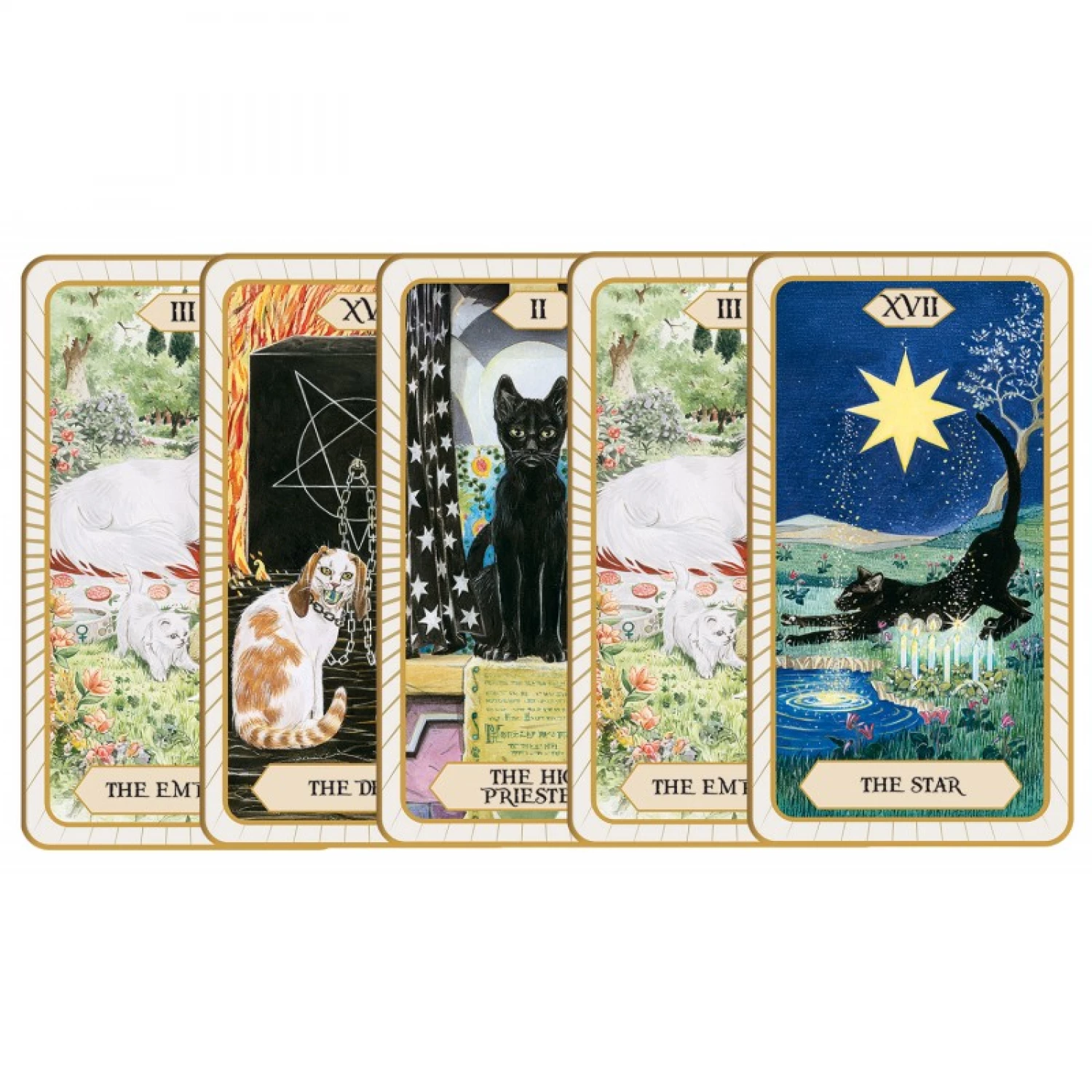 SLAGALICA 500PCS + TAROT SET CATS LISCIANI