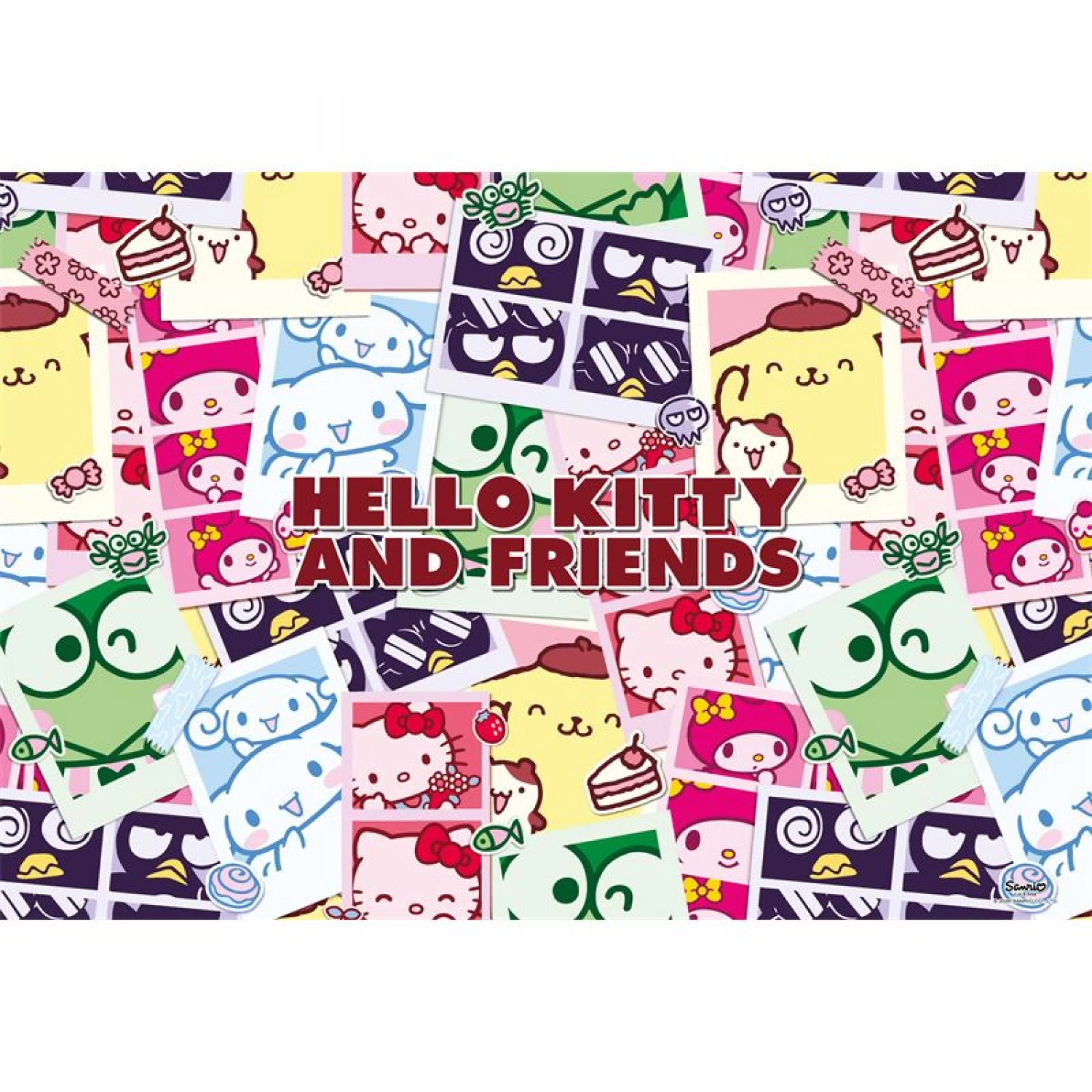 SLAGALICA 500PCS + POSTER HELLO KITTY LISCIANI