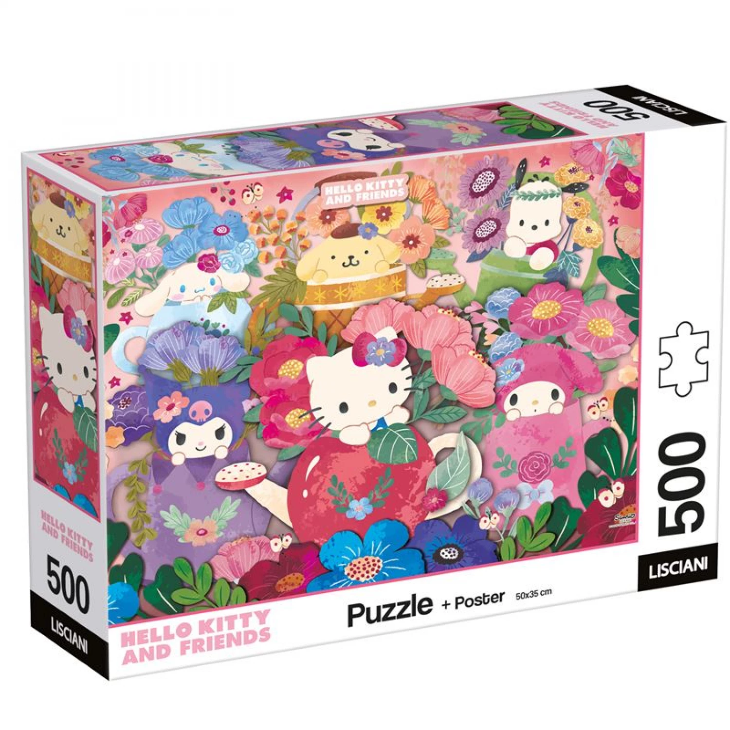 SLAGALICA 500PCS + POSTER HELLO KITTY LISCIANI