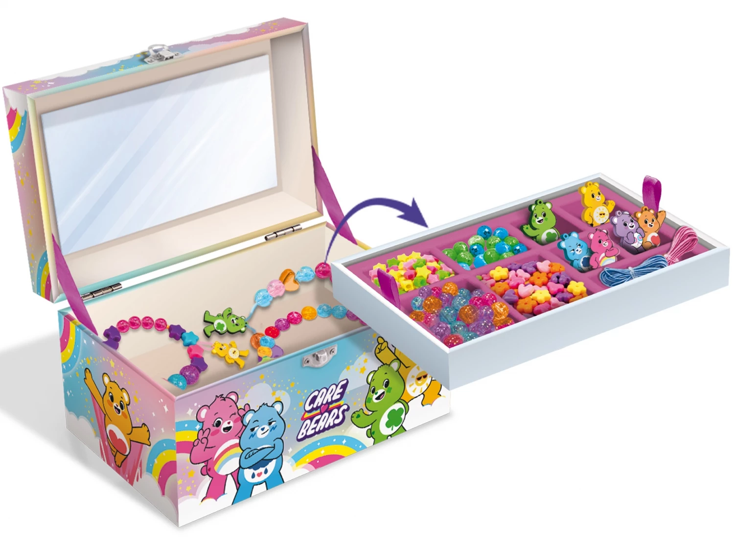 CARE BEARS SET NAKIT RIANBOW BIJOUX LISCIANI
