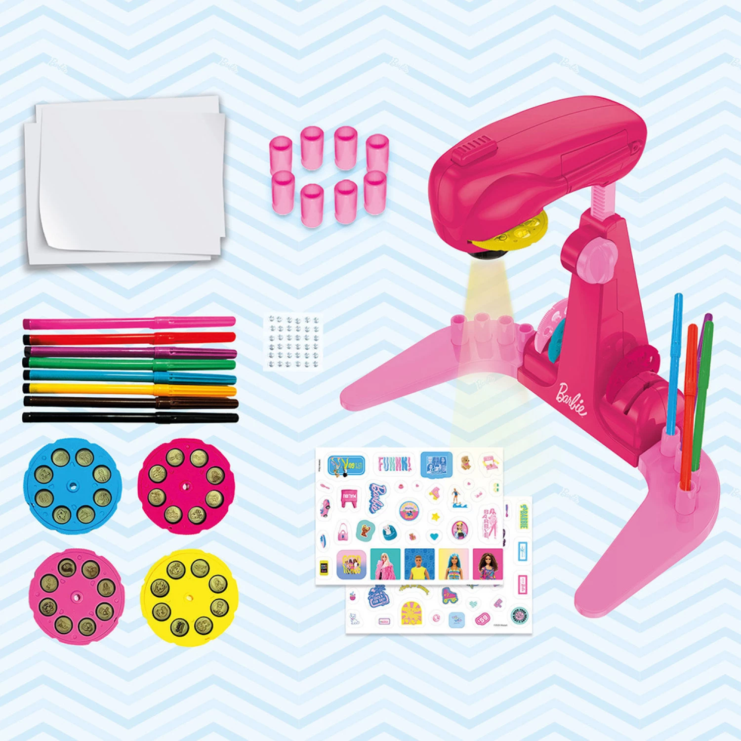 BARBIE SET PROJEKTOR ŠKOLA ZA CRTANJE LISCIANI