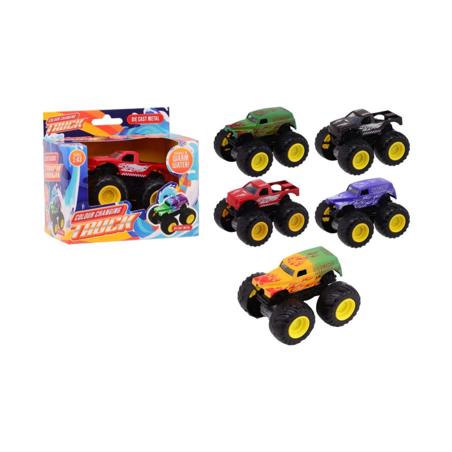 Auto Monster Truck 1:43 menja boju