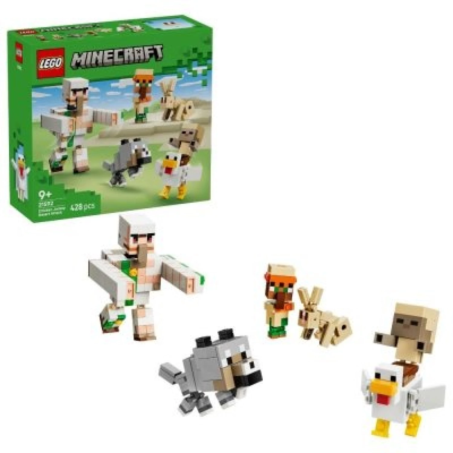 LEGO MINECRAFT CHICKEN JOCKEY DESERT